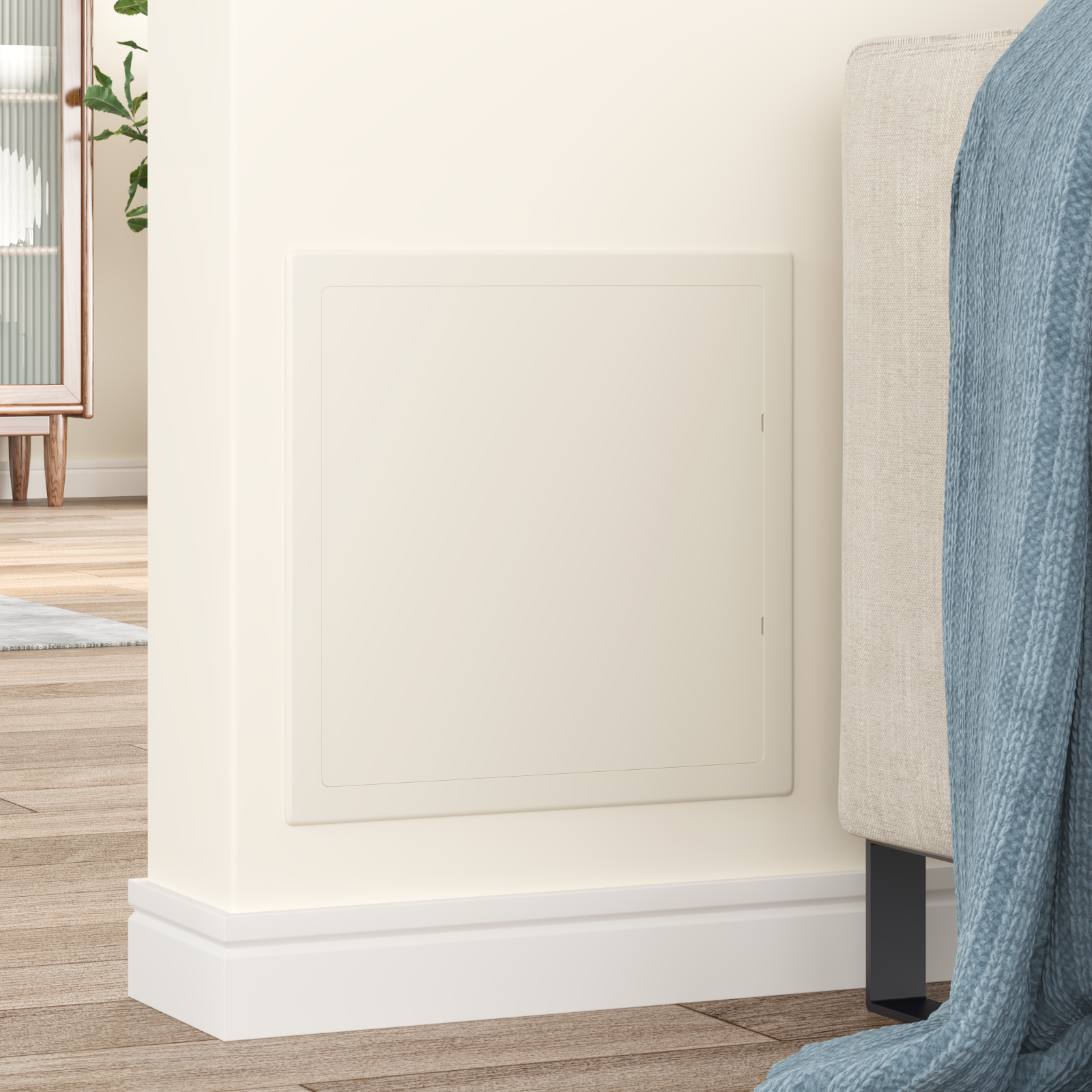 Access Panel White ABS Plastic - Image 3