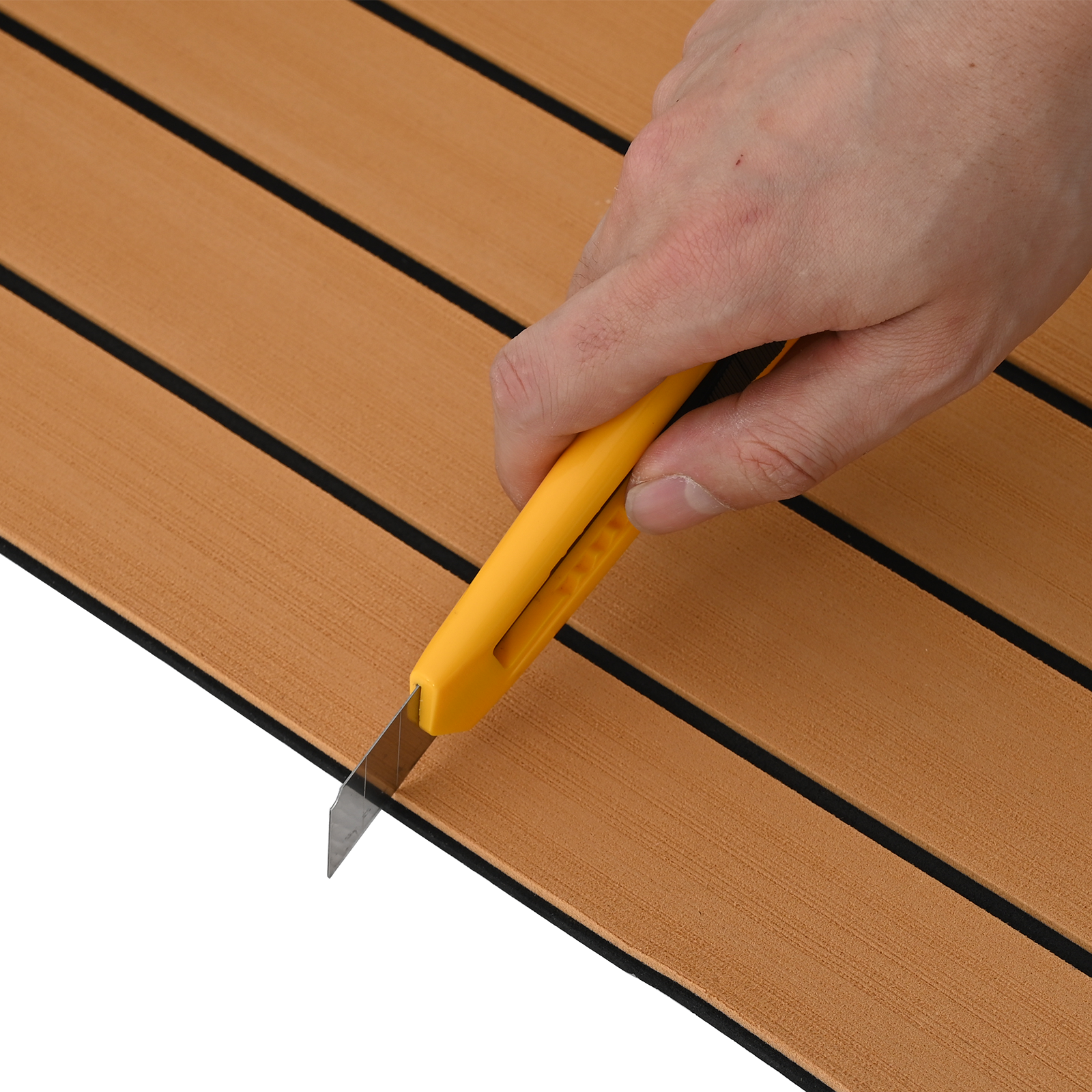 Boat Flooring Self-adhesive Brown and Black 240x90 cm EVA Foam - Image 6