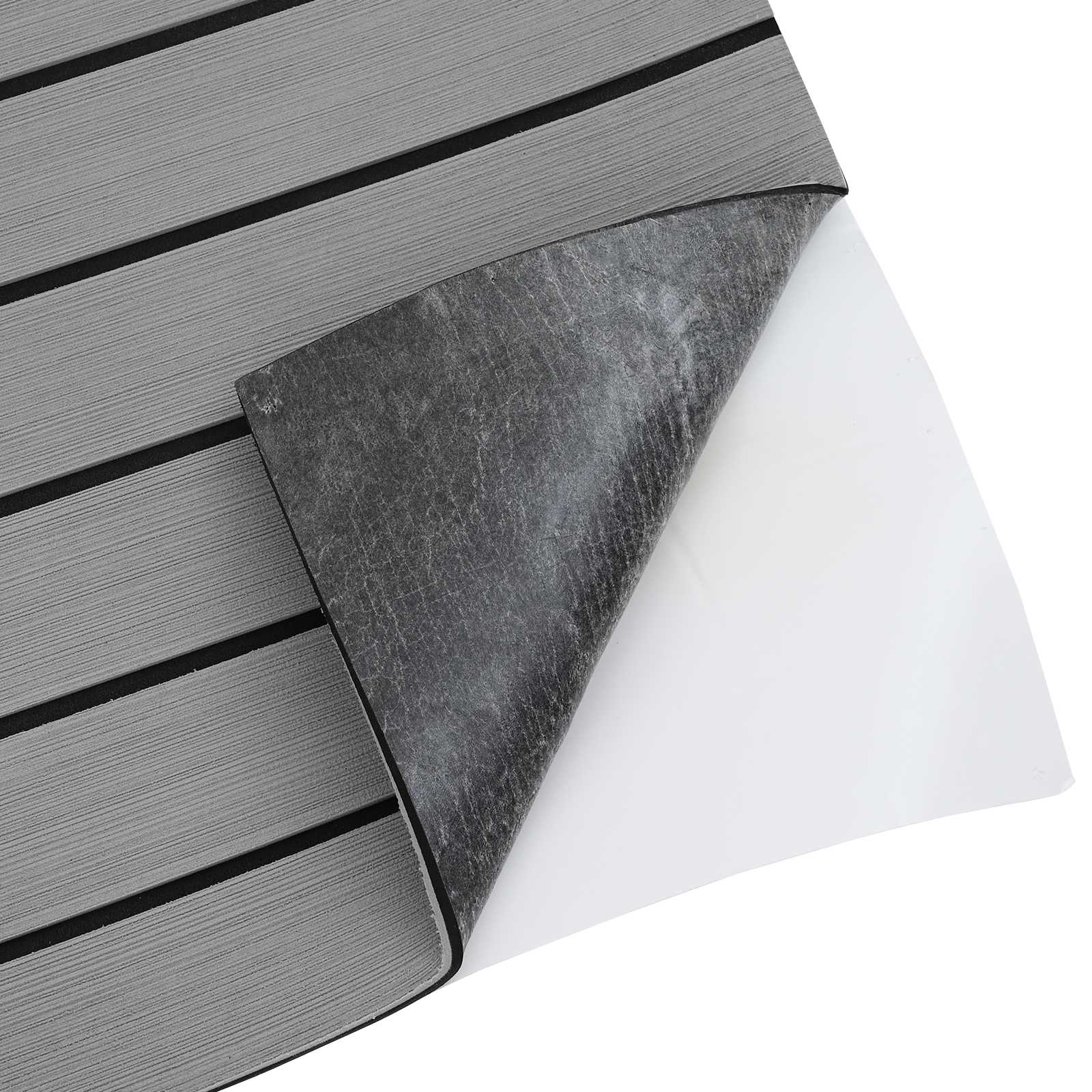 Boat Flooring Self-adhesive Light Grey & Black 240x90 cm EVA Foam - Image 4