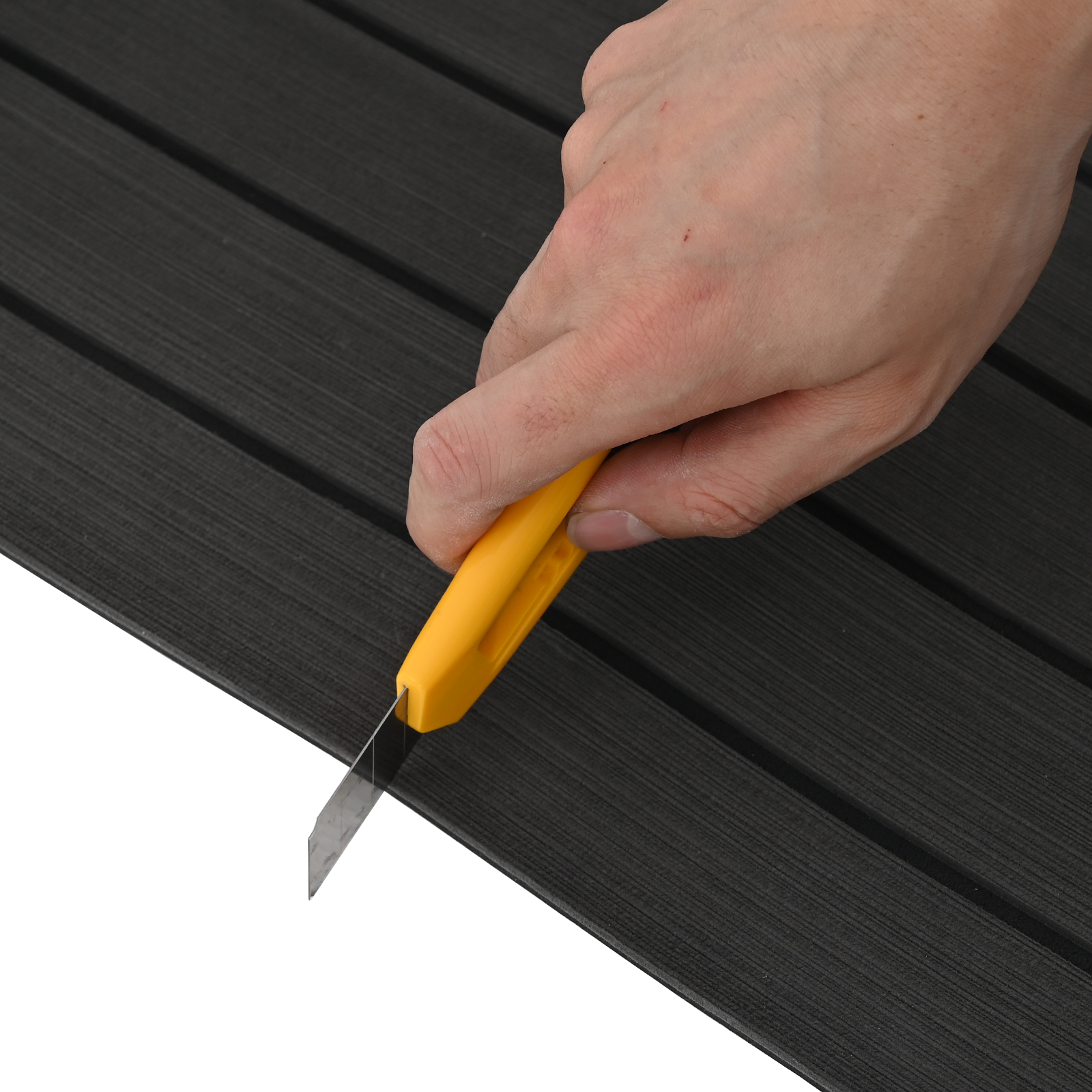 Boat Flooring Self-adhesive Dark Grey & Black 240x90 cm EVA Foam - Image 6