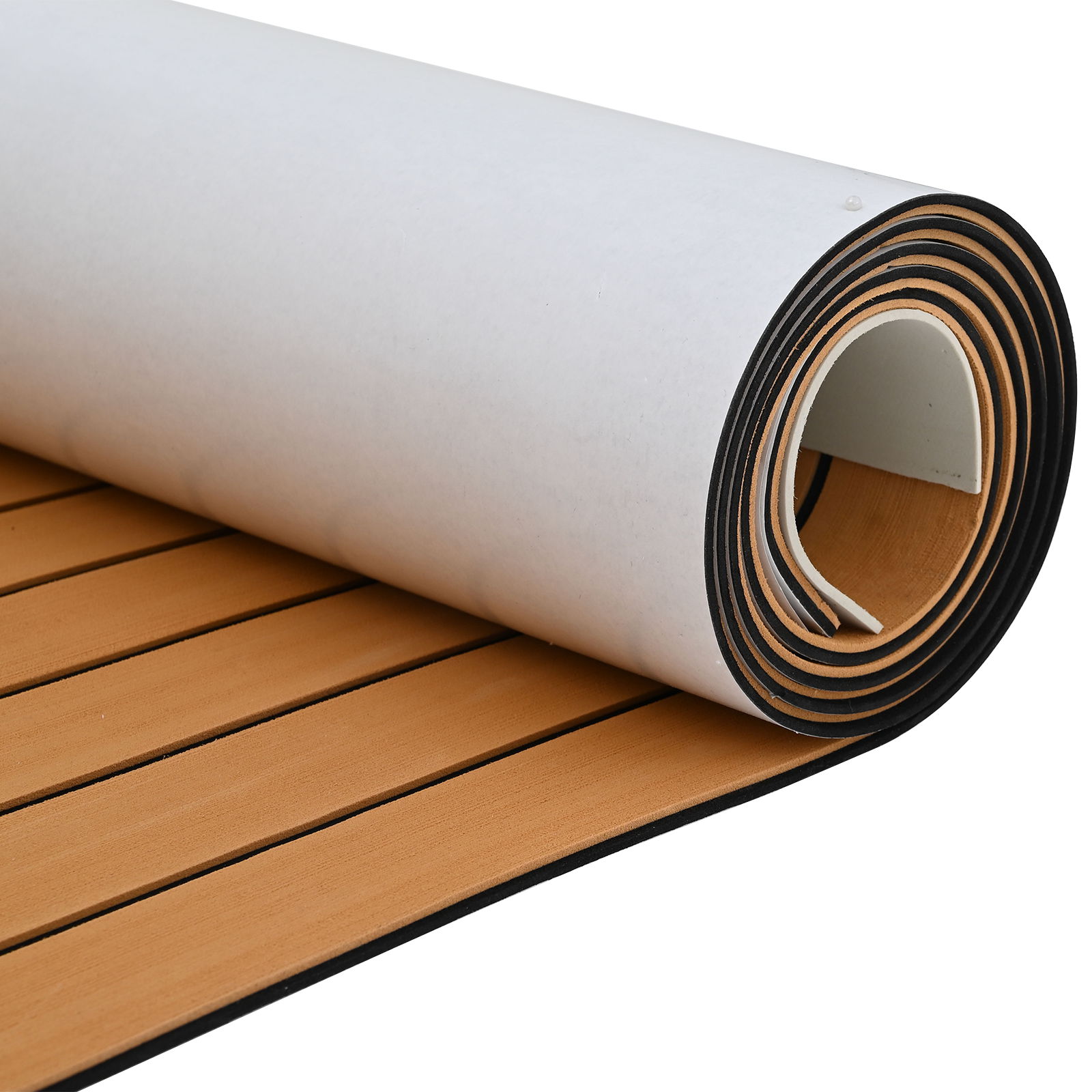 Boat Flooring Self-adhesive Brown and Black 240x60 cm EVA Foam - Image 3