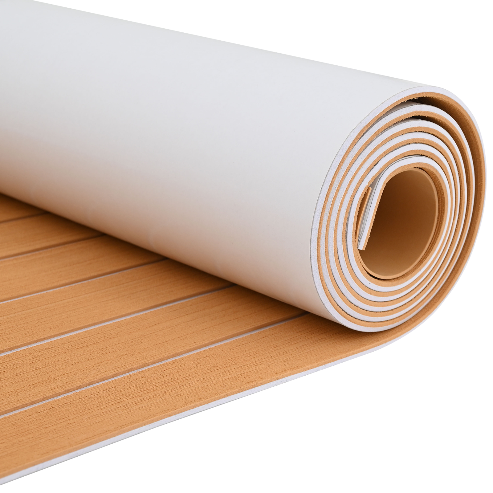 Boat Flooring Self-adhesive Brown and White 240x60 cm EVA Foam - Image 3