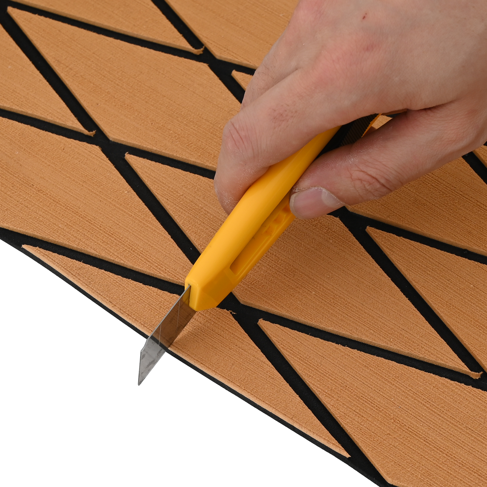 Boat Flooring Self-adhesive Brown and Black 190x70 cm EVA Foam - Image 6