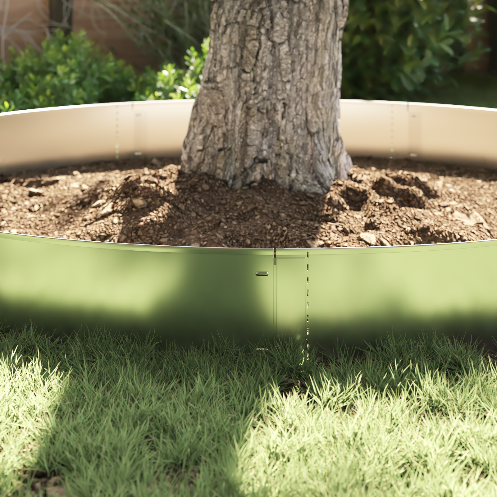 Lawn Edgings 10 pcs 25x100 cm Flexible Galvanised Steel - Image 3