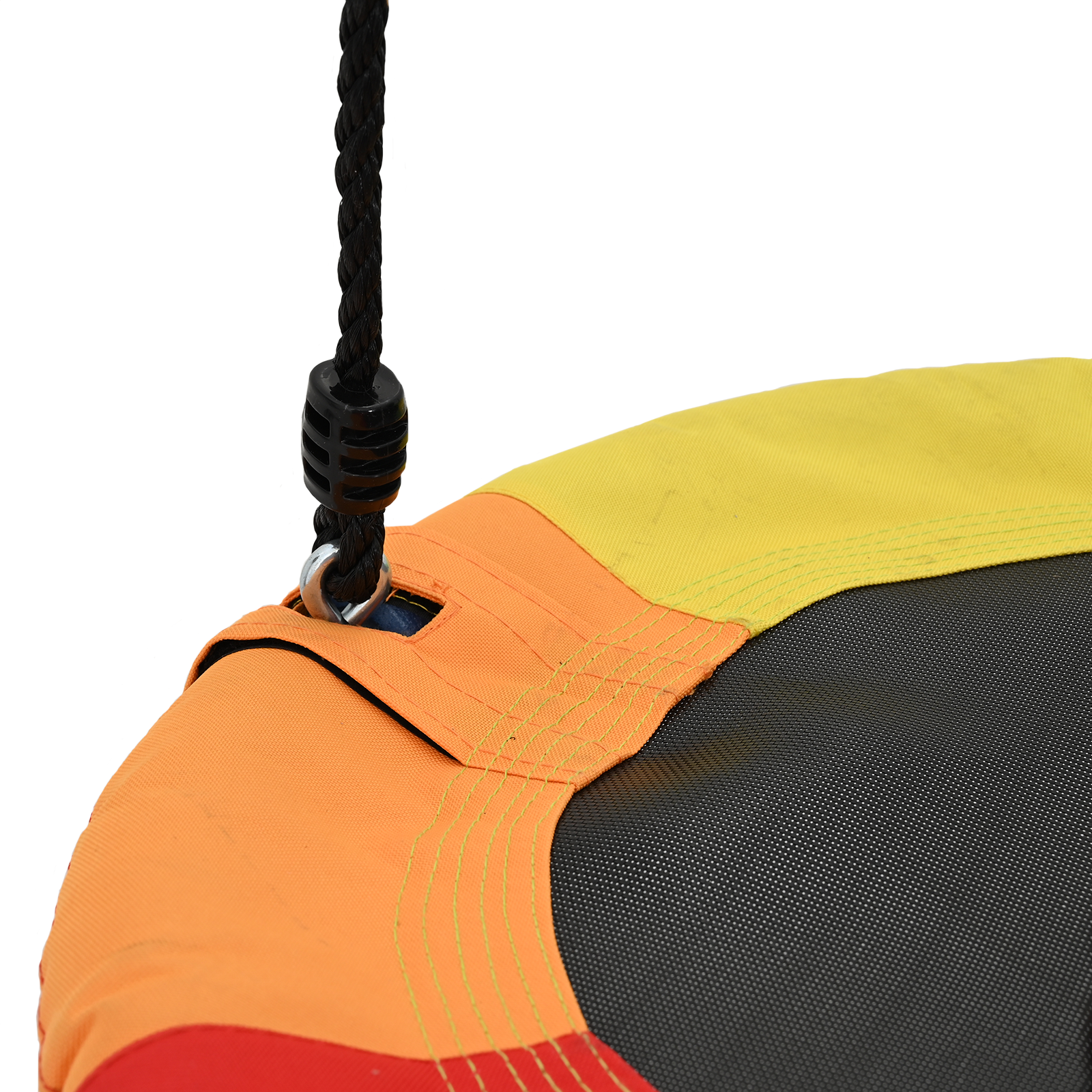 Nestschaukel mit Fähnchen, bunt, Ø 60 cm, 100 kg, Oxford-Stoff - fuer-die-ganze-grossen-schaukeln - Your Garden Eden