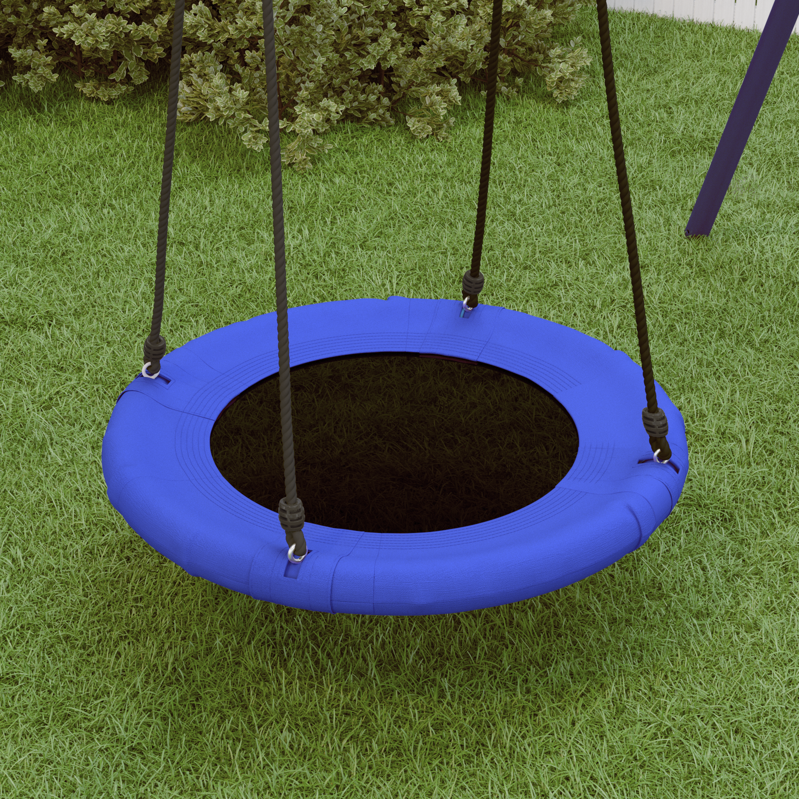 Nestschaukel Blau Ø 100 cm 100 kg Oxford-Stoff - fuer-die-ganze-grossen-schaukeln - Your Garden Eden