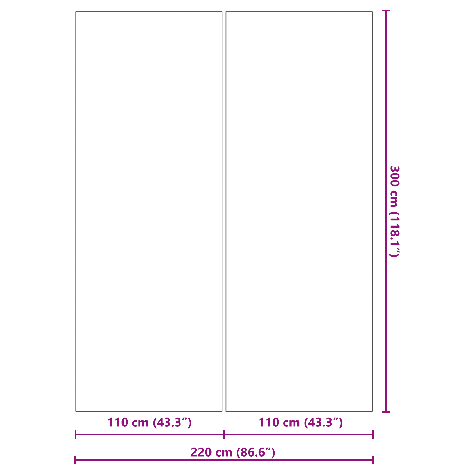 Rechteckige Poolabdeckung Schwarz PVC 300 x 220 cm Langlebig - Heim & garten - Your Garden Eden