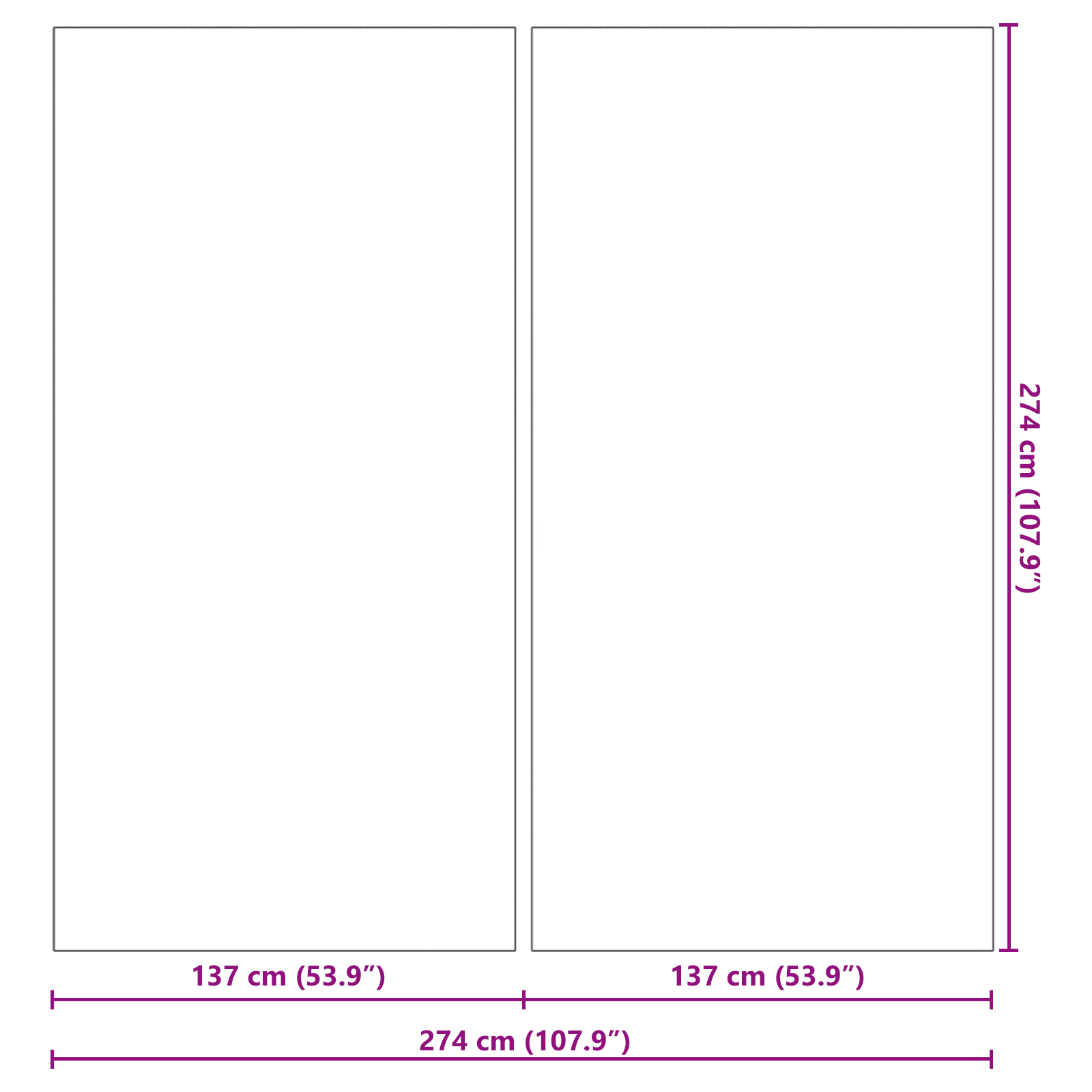 Square Pool Cover Black Polyester 274 x 274 cm - Image 7