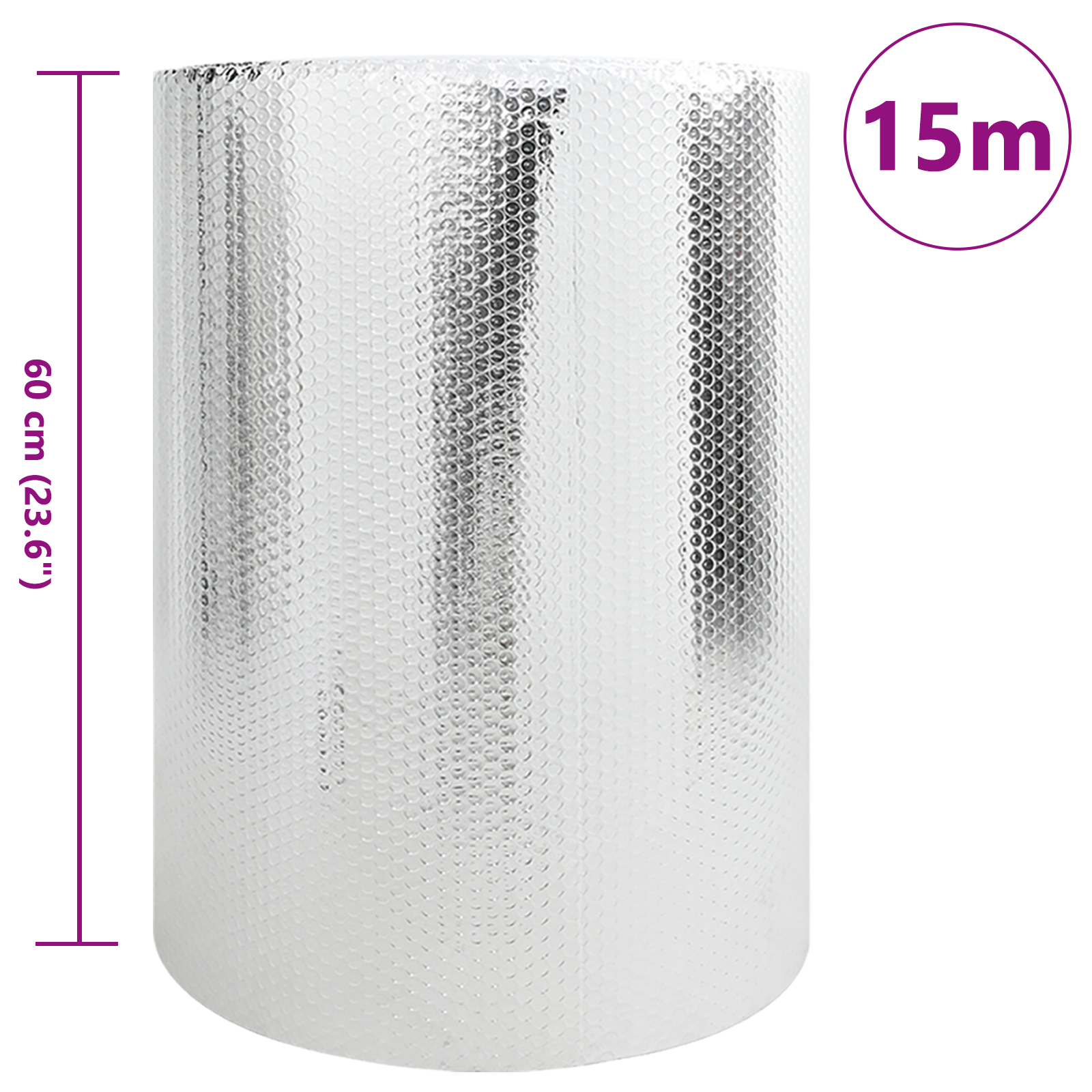 Radiator Heat Reflector Double-Sided 0,6x15 m - Image 6