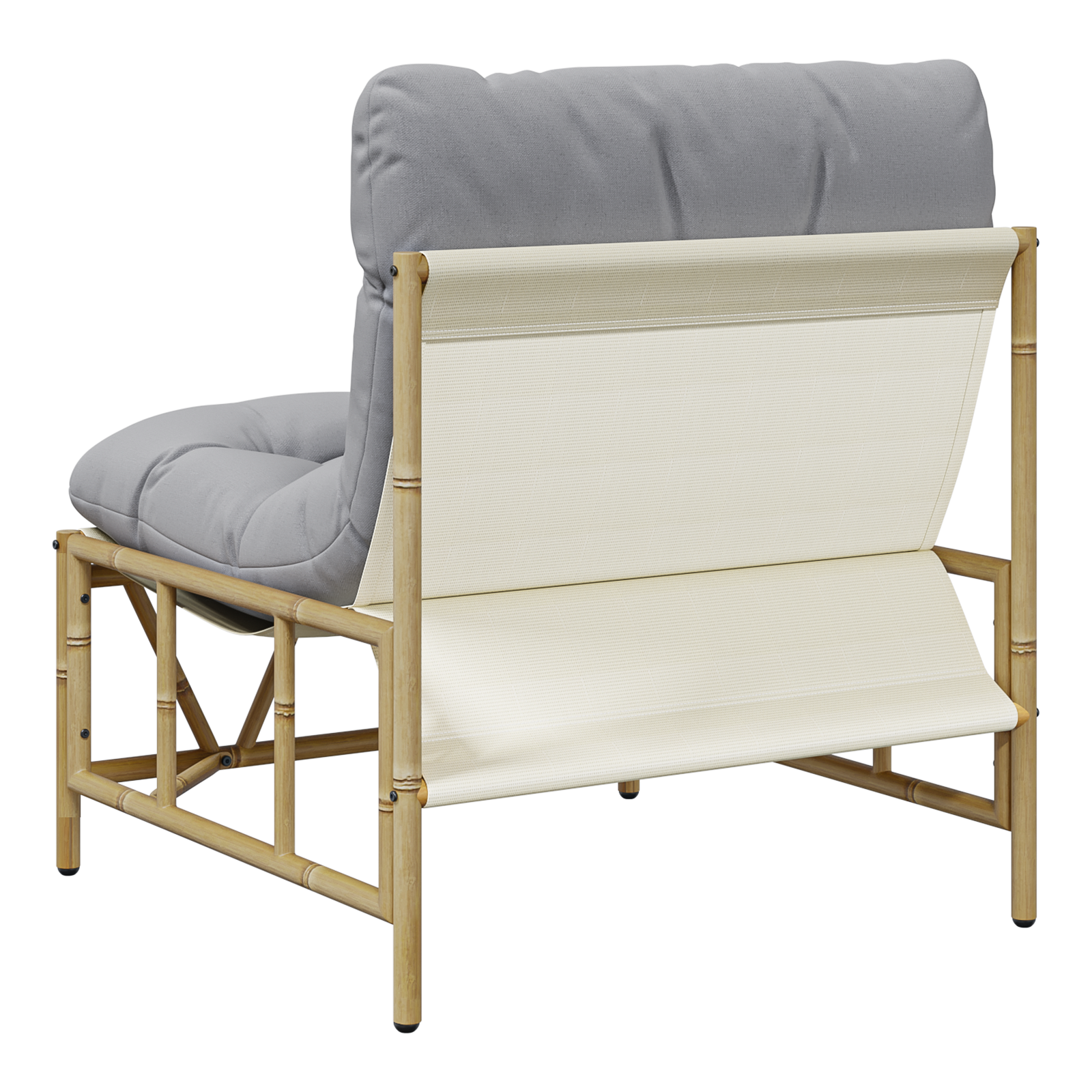 Garden Relaxing Chairs 2 pcs with Cushion 60x80x71 cm Steel - Image 8