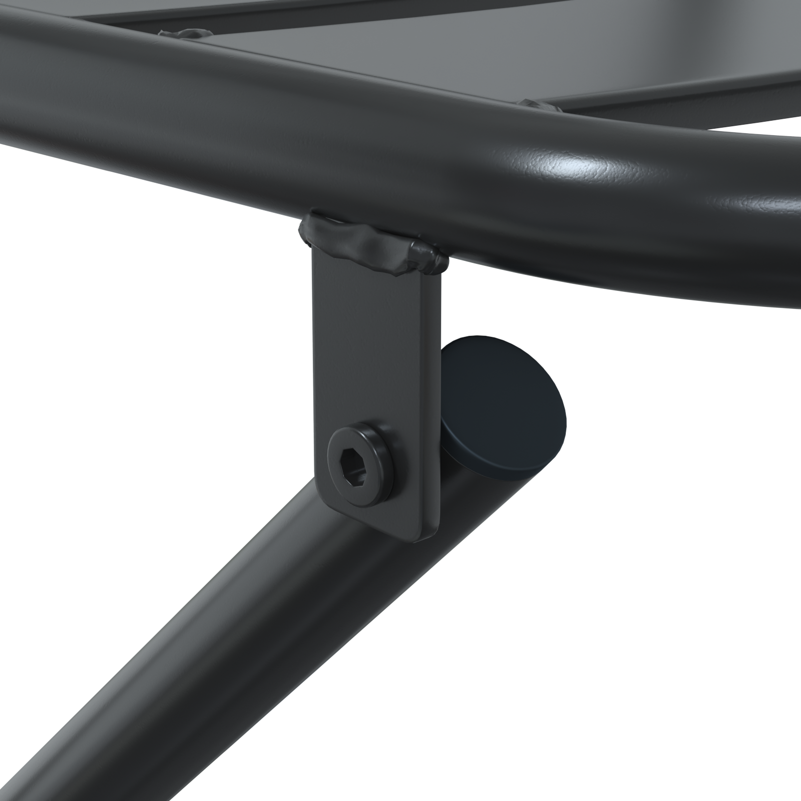 3 Piece Folding Bistro Set Anthracite Steel - Image 10