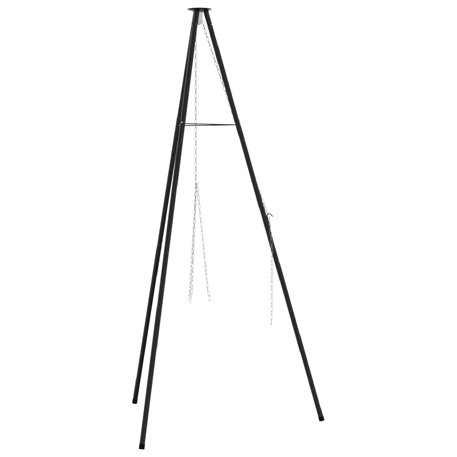 Campfire Cooking Tripod 170 cm Height Steel - Image 2