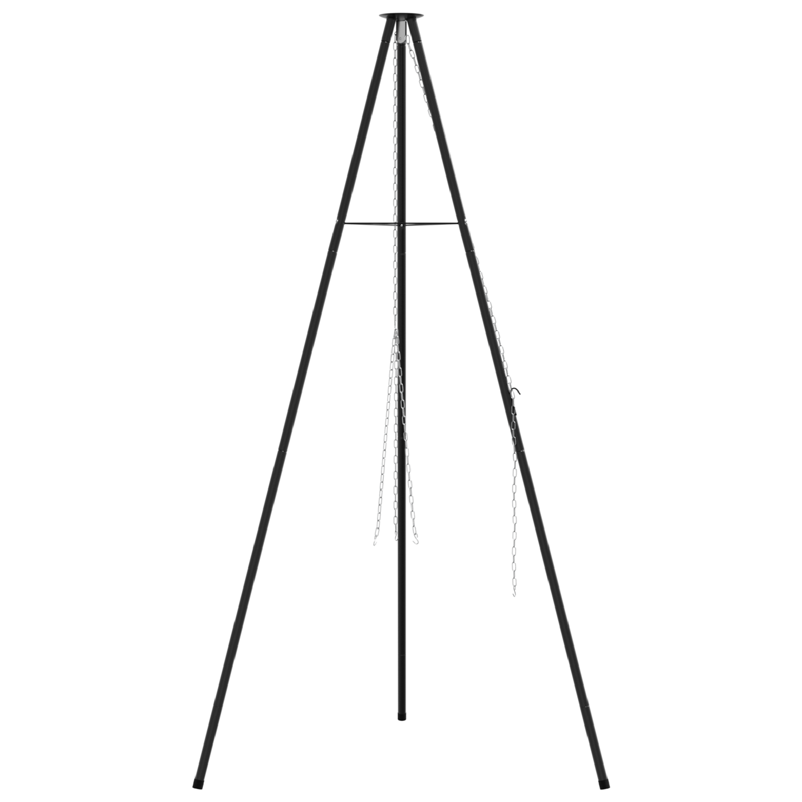 Campfire Cooking Tripod 170 cm Height Steel - Image 3