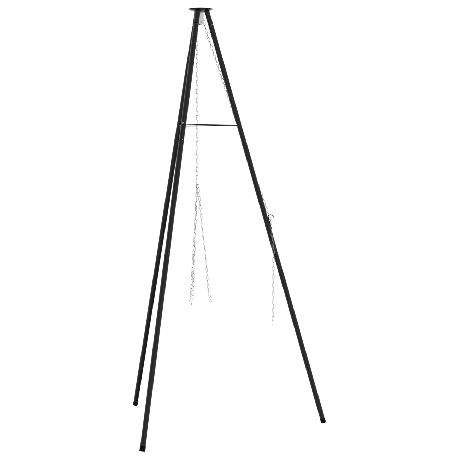 Campfire Cooking Tripod 190 cm Height Steel - Image 2