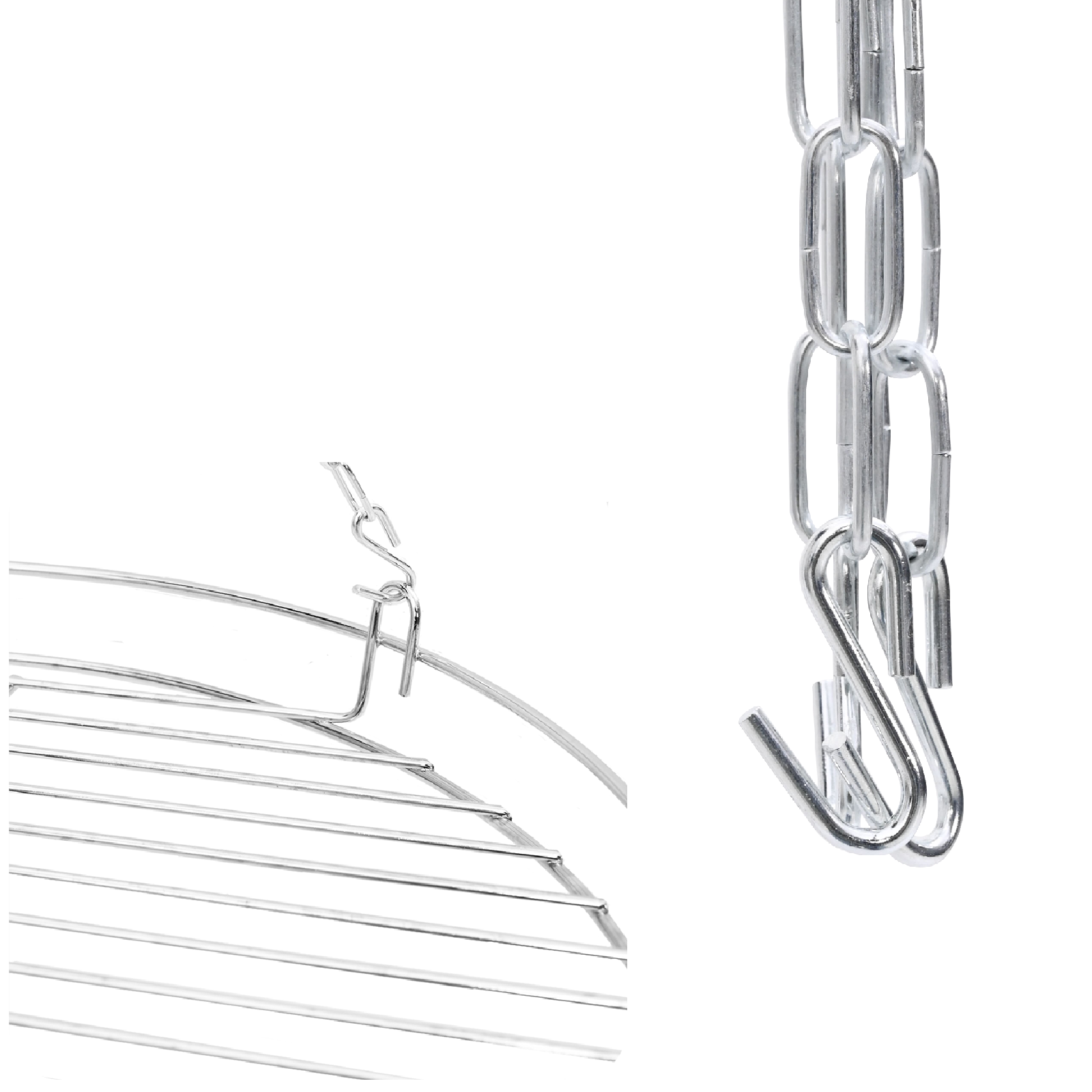 Campfire Cooking Tripod with Grill Grate 170 cm Steel - Image 6