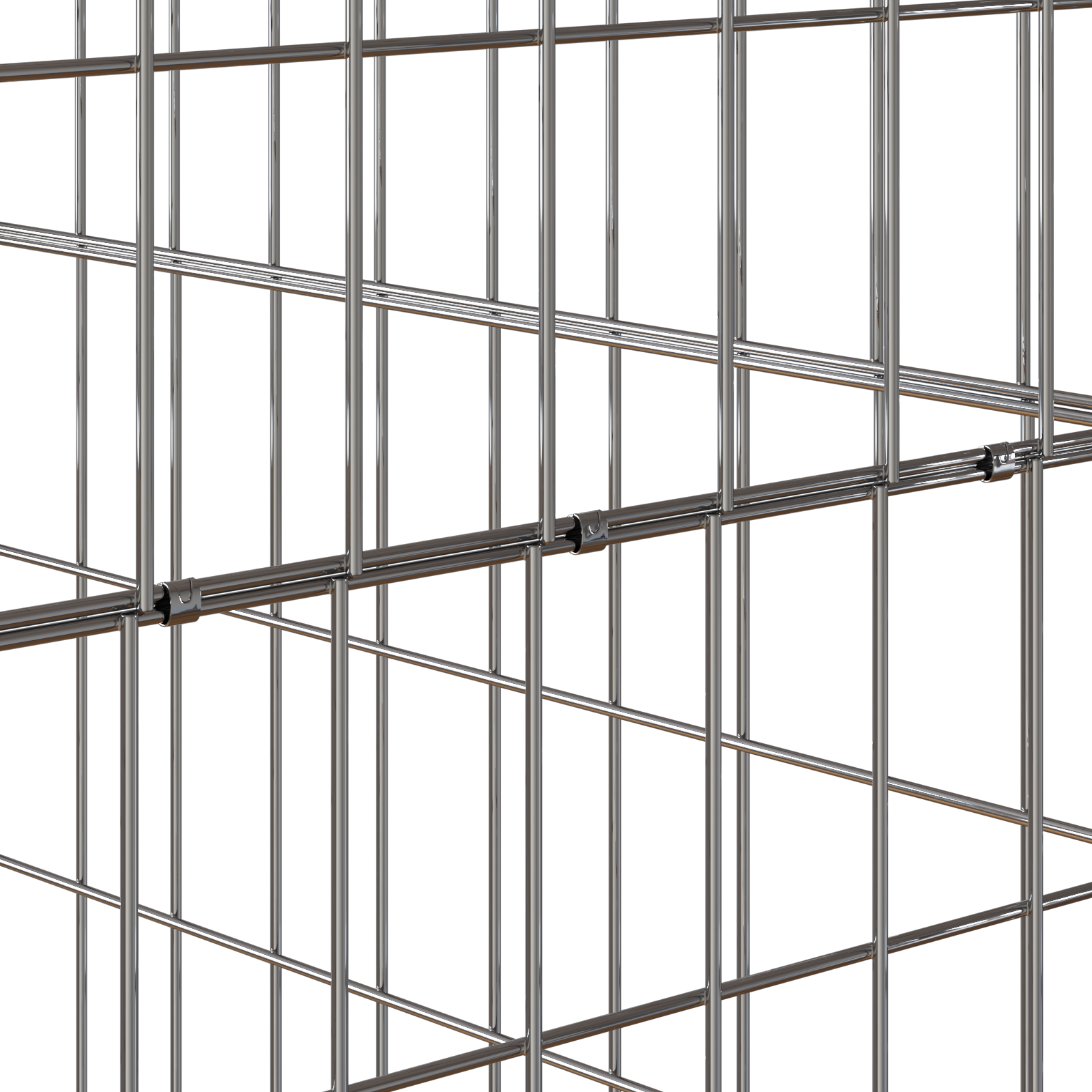 Garden Composter 100x100x100 cm Galvanized Steel Square - Image 5