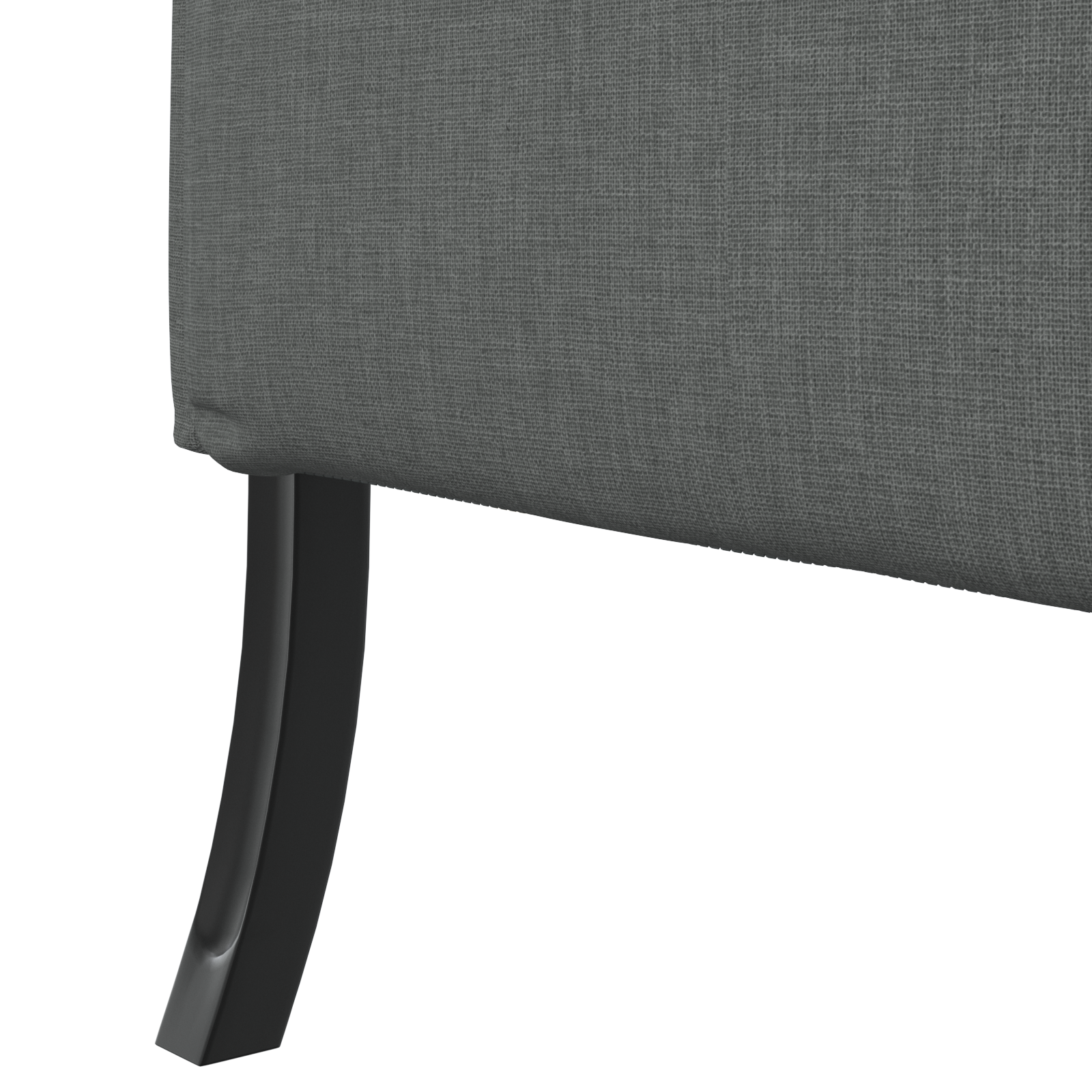 Highback Sofa Dark Grey 109x56x121 cm Fabric - Image 7