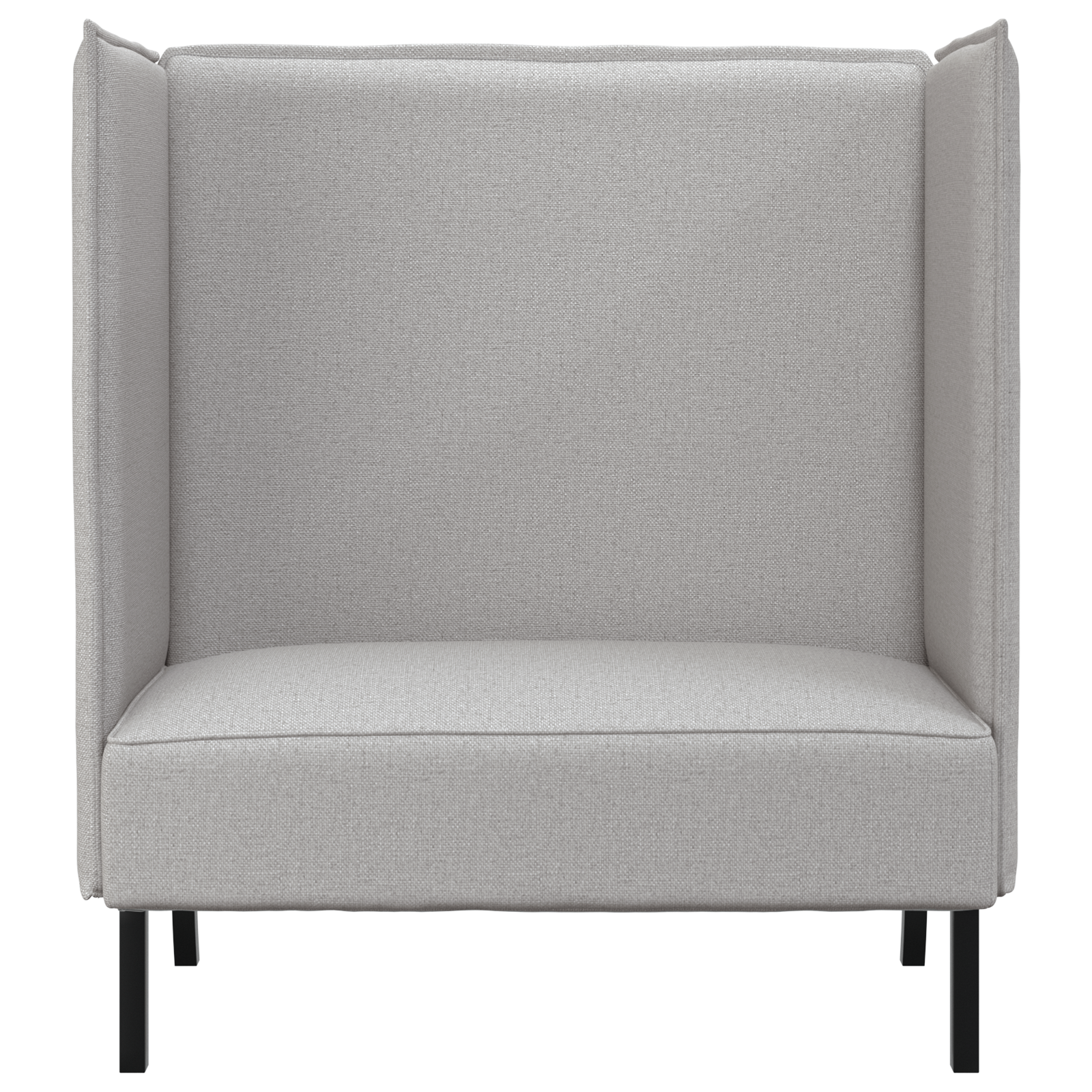 Highback Sofa Cloud Grey 109x56x121 cm Fabric - Image 4