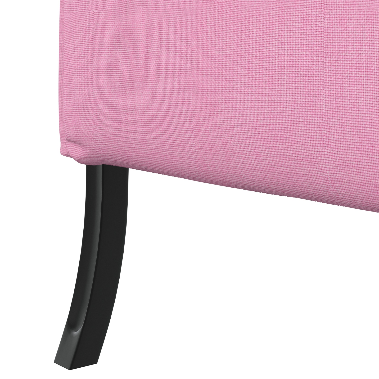Highback Sofa Pink 109x56x121 cm Fabric - Image 7