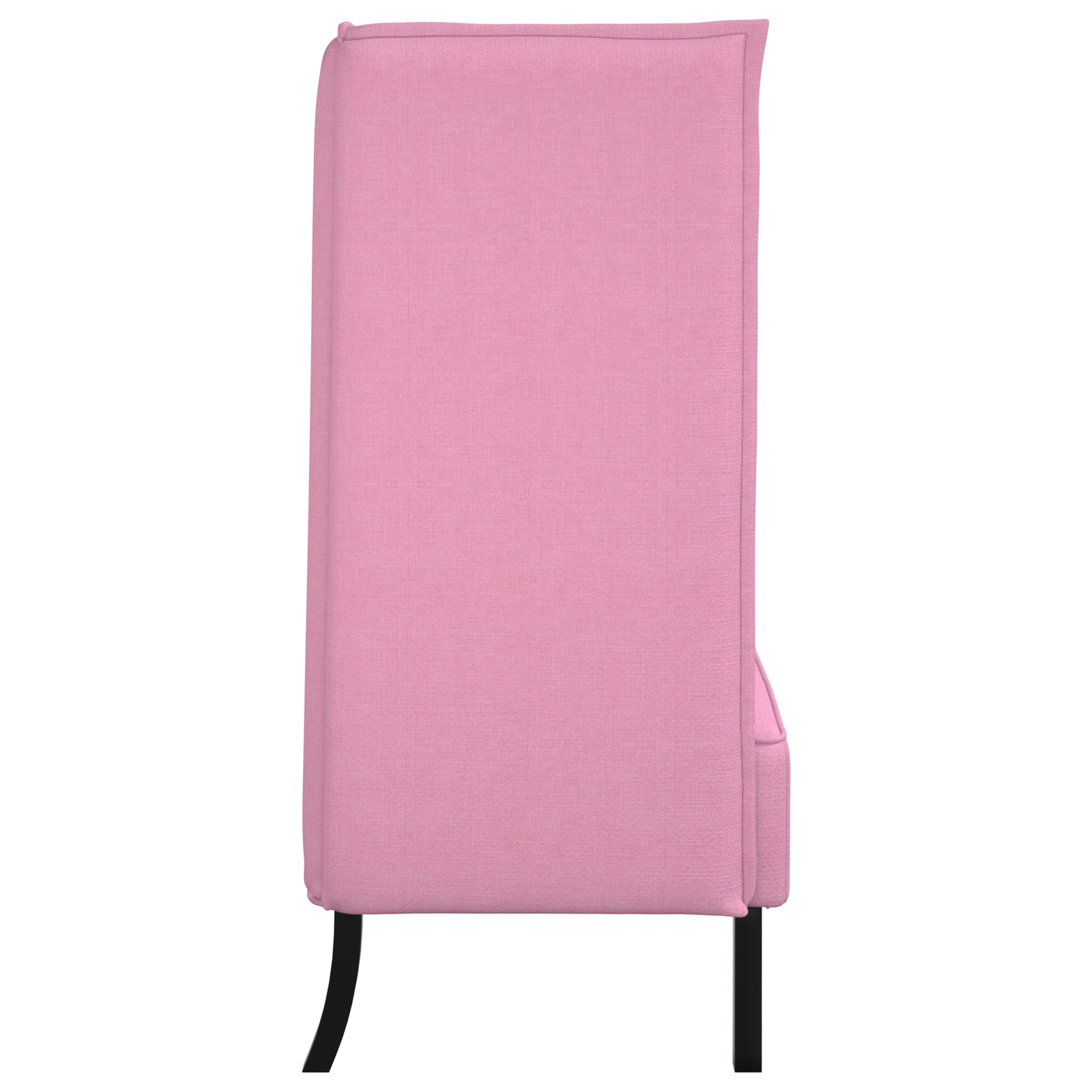 Highback Sofa Pink 109x56x121 cm Fabric - Image 5