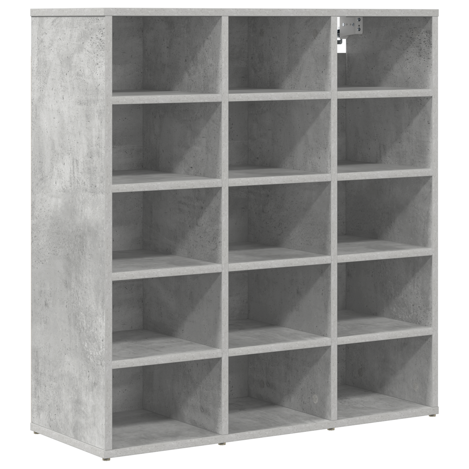 Kinga kapp riiuliga Betoonihall 77,5 x 30 x 83,5 cm Tehispuit 2 Kõik vajalik sinu aeda ja koju! Kinga kapp riiuliga Betoonihall 77,5 x 30 x 83,5 cm Tehispuit - Image 2