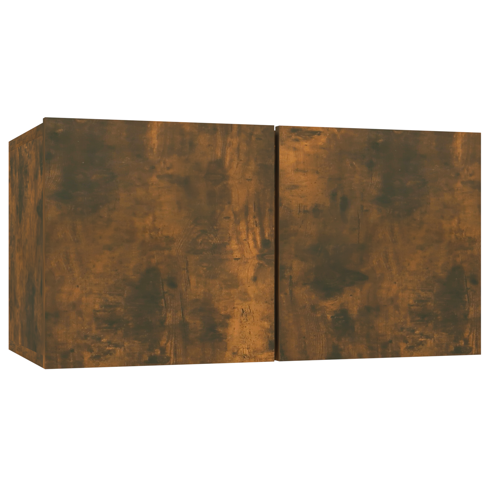 Hanging TV Cabinets 3 pcs Smoked Oak 60x30x30 cm - Image 5