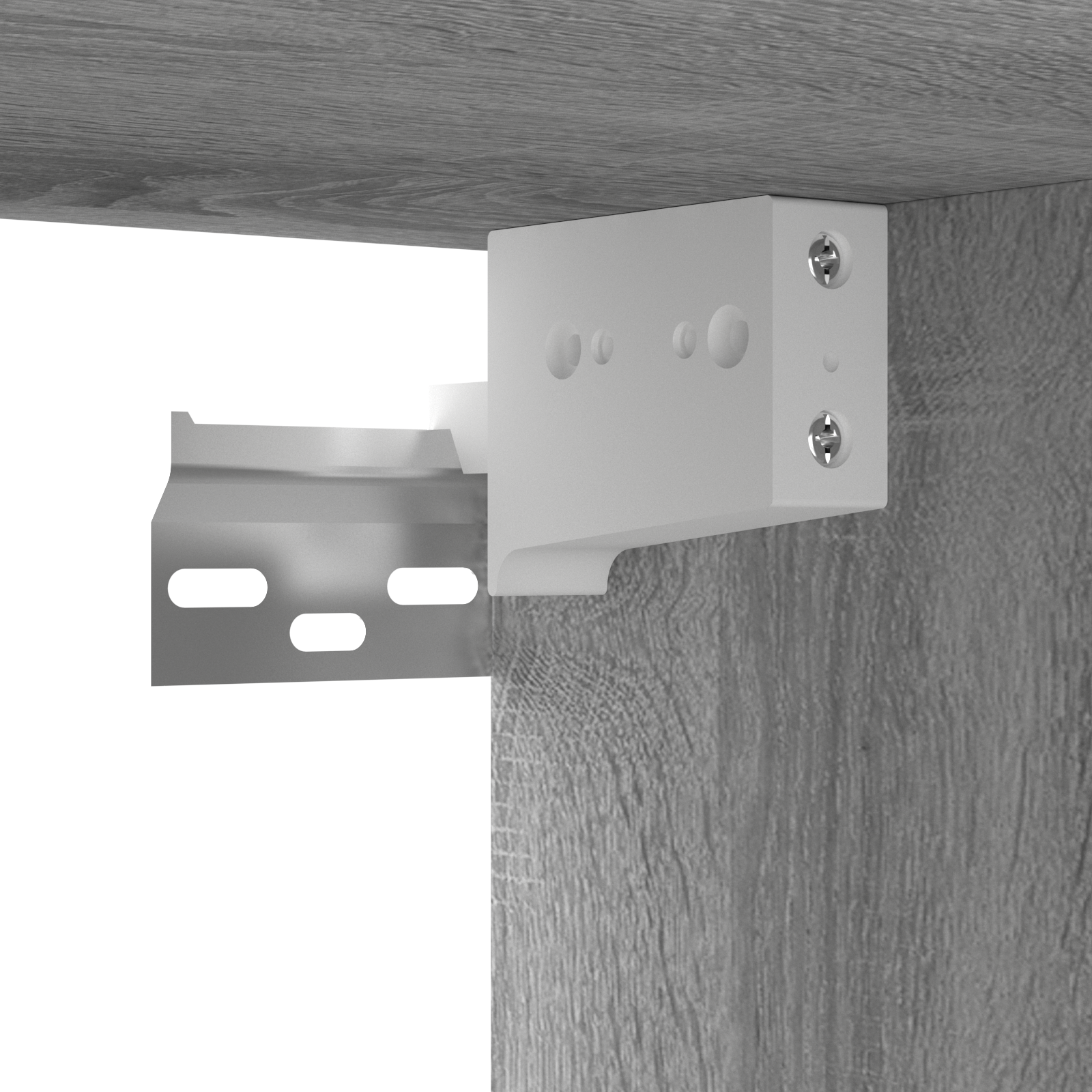 Hanging TV Cabinet Grey Sonoma 2 pcs 60x30x30 cm Engineered Wood - Image 7