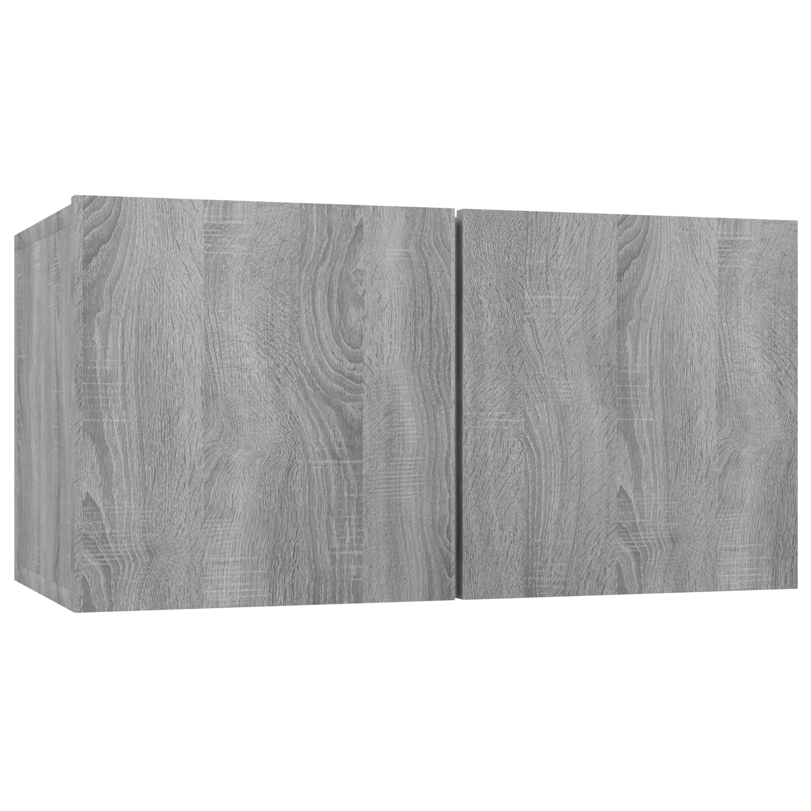 Hanging TV Cabinet Grey Sonoma 3 pcs 60x30x30 cm Engineered Wood - Image 5