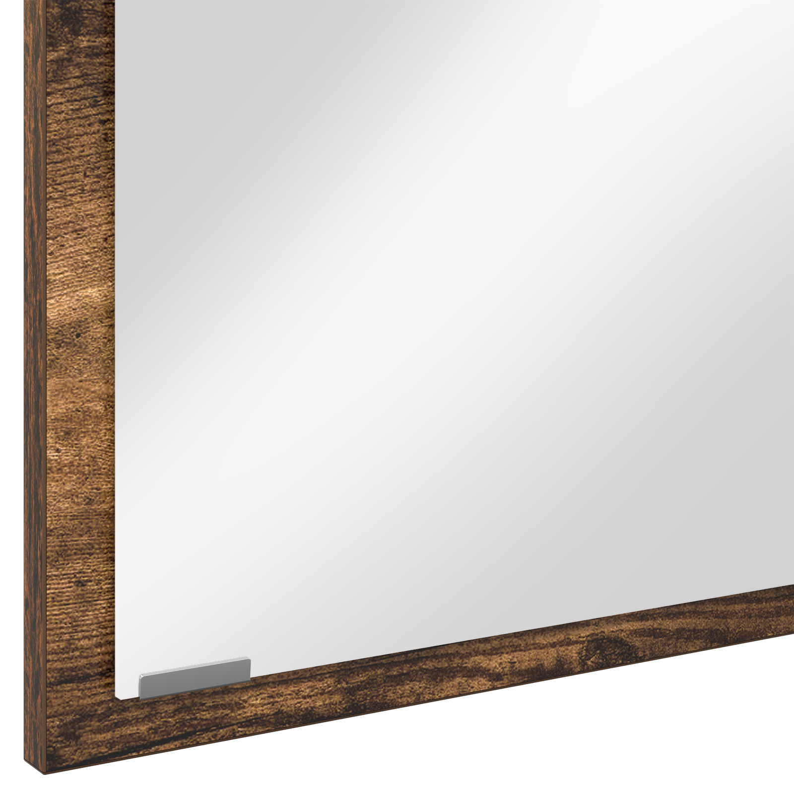 LED Bathroom Mirror Smoked Oak 90x8,5x37 cm Engineered Wood - Image 7