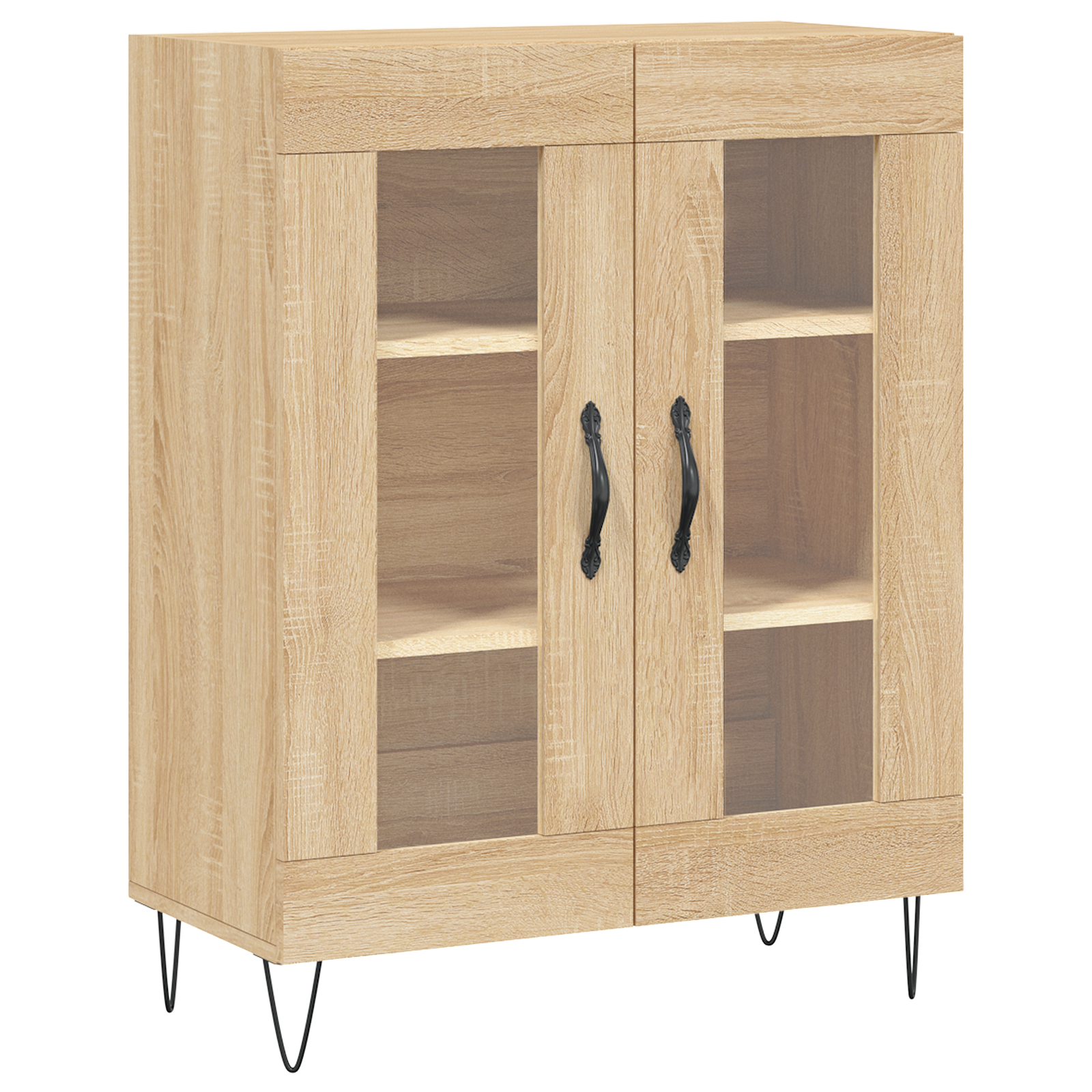 vidaXL Příborník dub sonoma 69,5 x 34 x 90 cm kompozitní dřevo