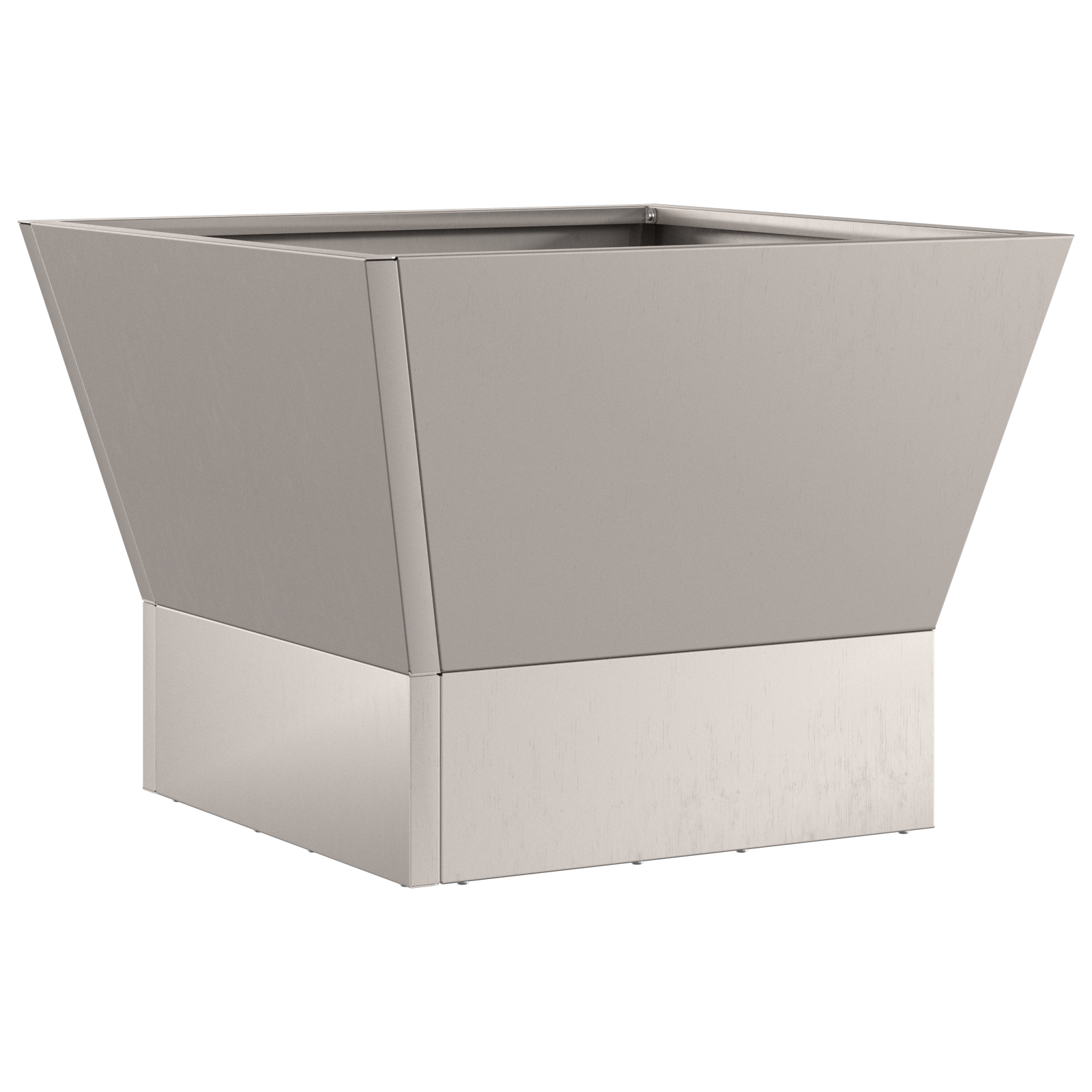 Fire Pit Square 40x40x30 cm Weathering Steel - Image 4