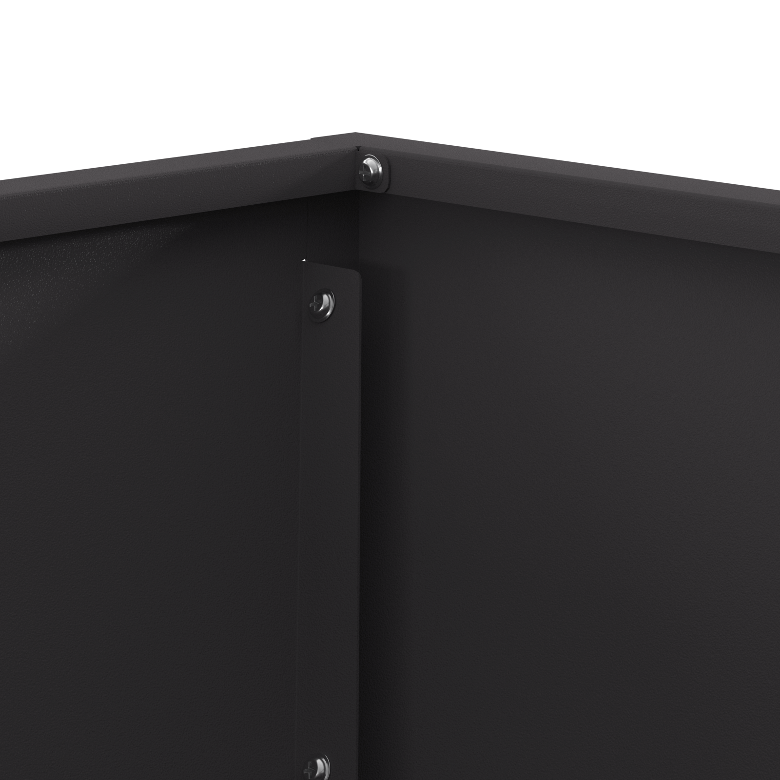 Fire Pit Square Black 60x60x35 cm Steel - Image 6