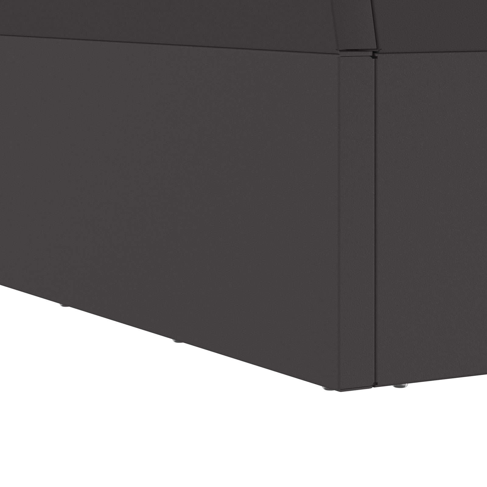 Fire Pit Square Black 60x60x35 cm Steel - Image 7