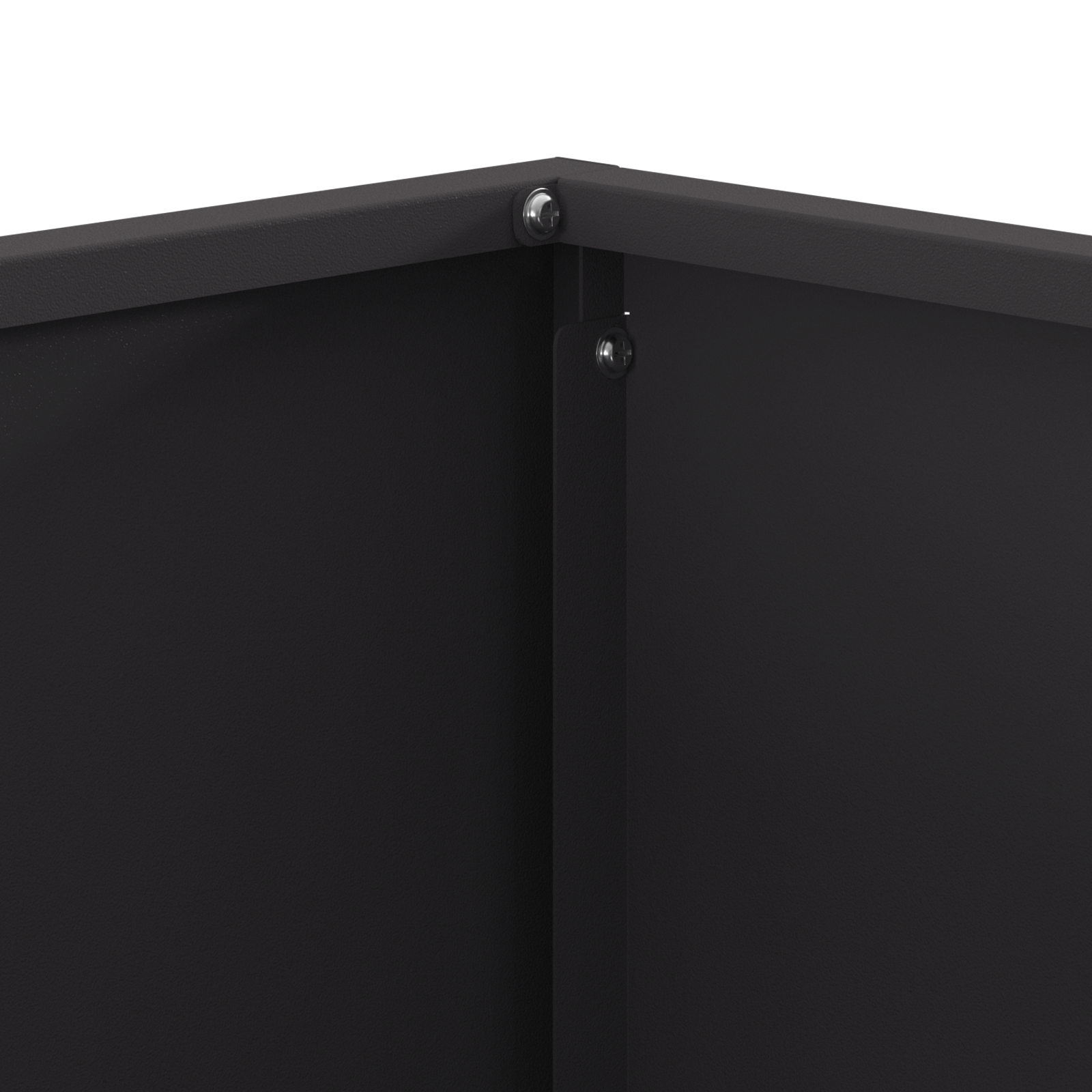 Fire Pit Square Black 60x60x40 cm Steel - Image 9