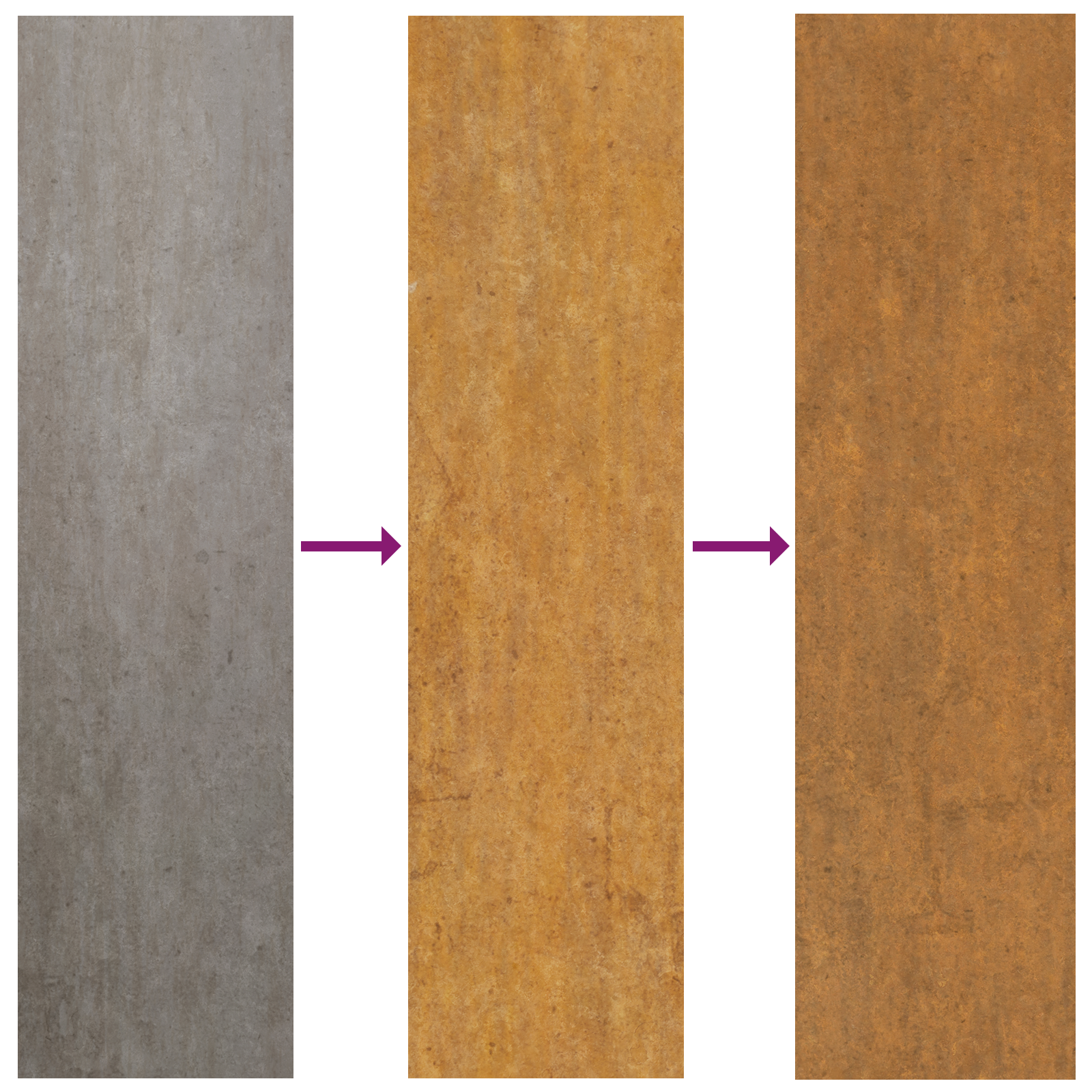 Fire Pit Square 60x60x40 cm Weathering Steel - Image 10