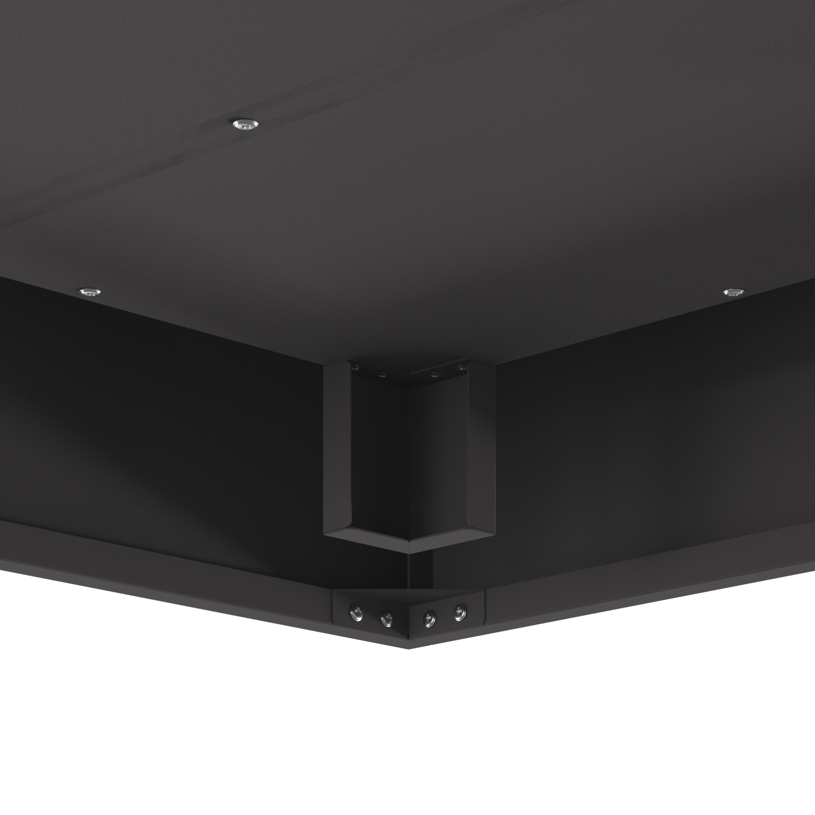 Fire Pit Square Black 80x80x40 cm Steel - Image 7