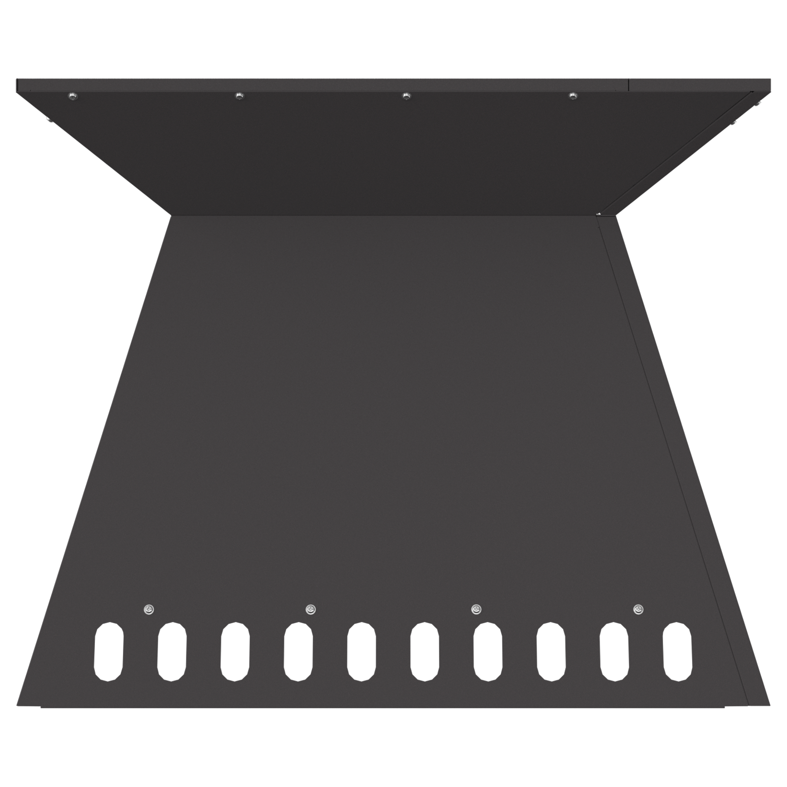 Fire Pit Black 60x60x50 cm Steel - Image 8