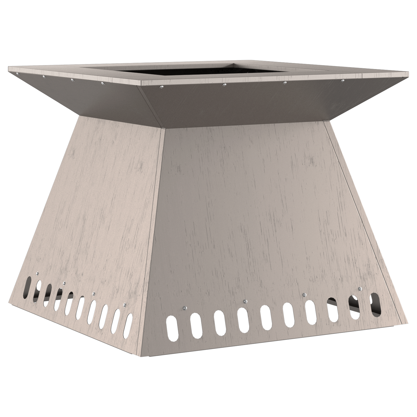 Fire Pit 60x60x50 cm Weathering Steel - Image 4