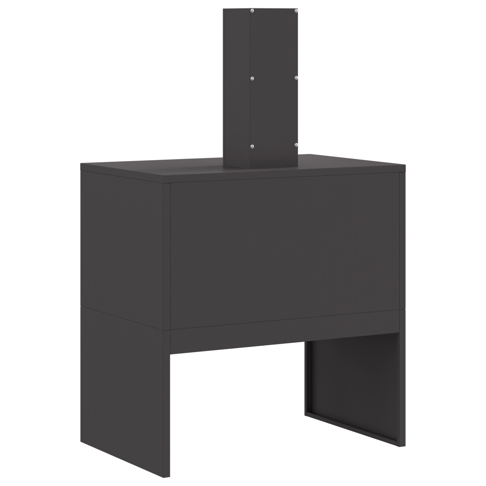 Fire Pit with Chimney Black 60x40x96 cm Steel - Image 4