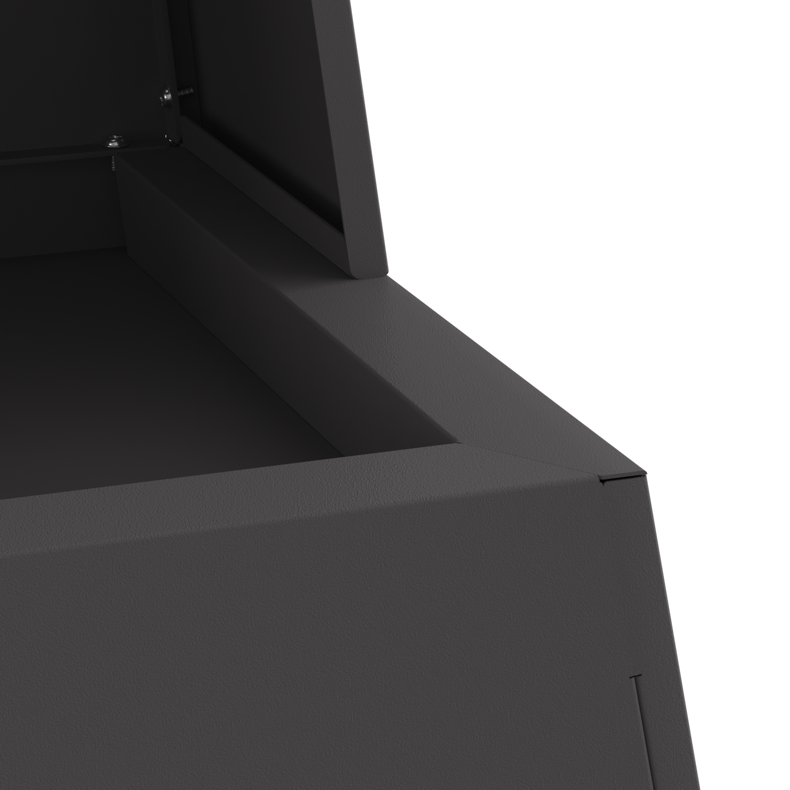 Fire Pit with Log Storage Black 60x35x100 cm Steel - Image 7