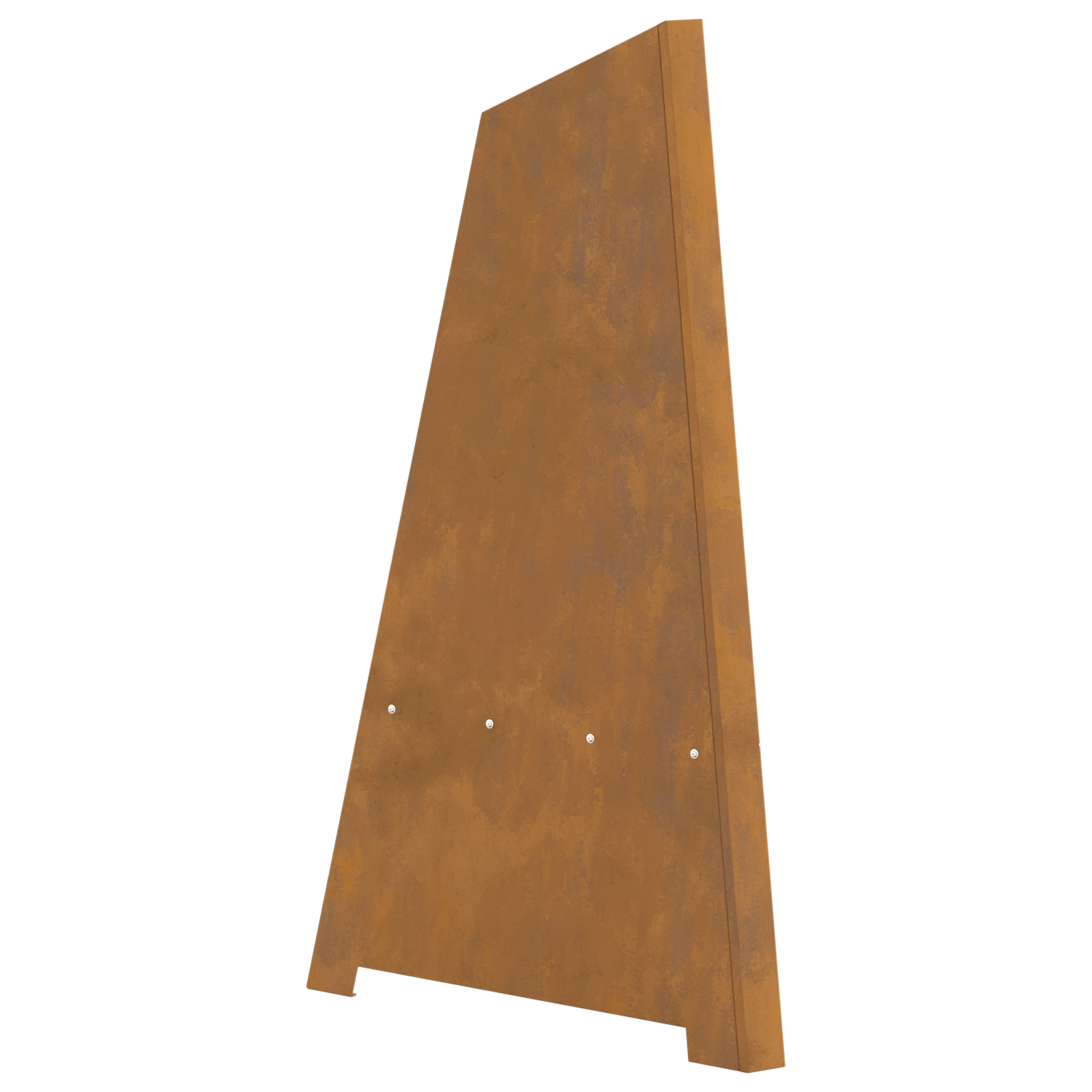 Fire Pit Pyramid 50x45x95 cm Weathering Steel - Image 5