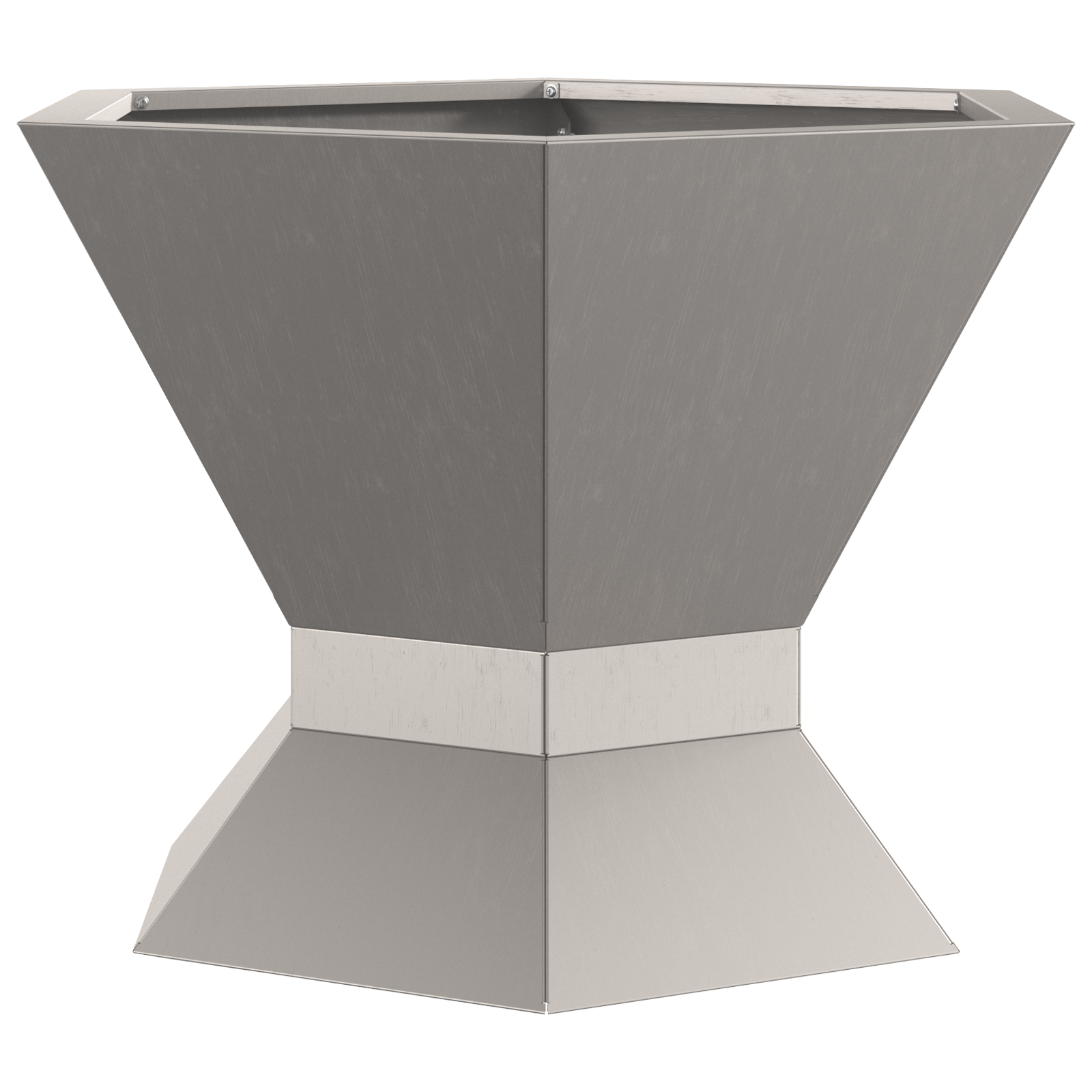 Fire Pit Hexagonal 50x50x40 cm Weathering Steel - Image 4