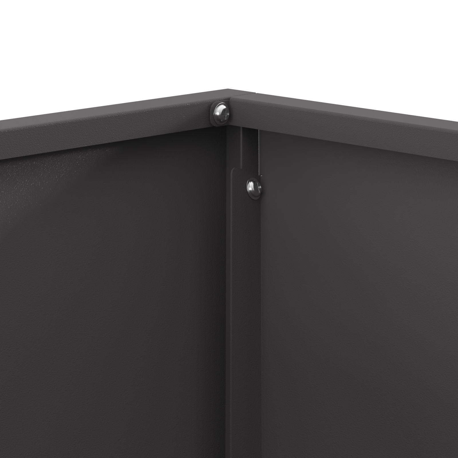 Fire Pit Square Black 60x60x30 cm Steel - Image 6