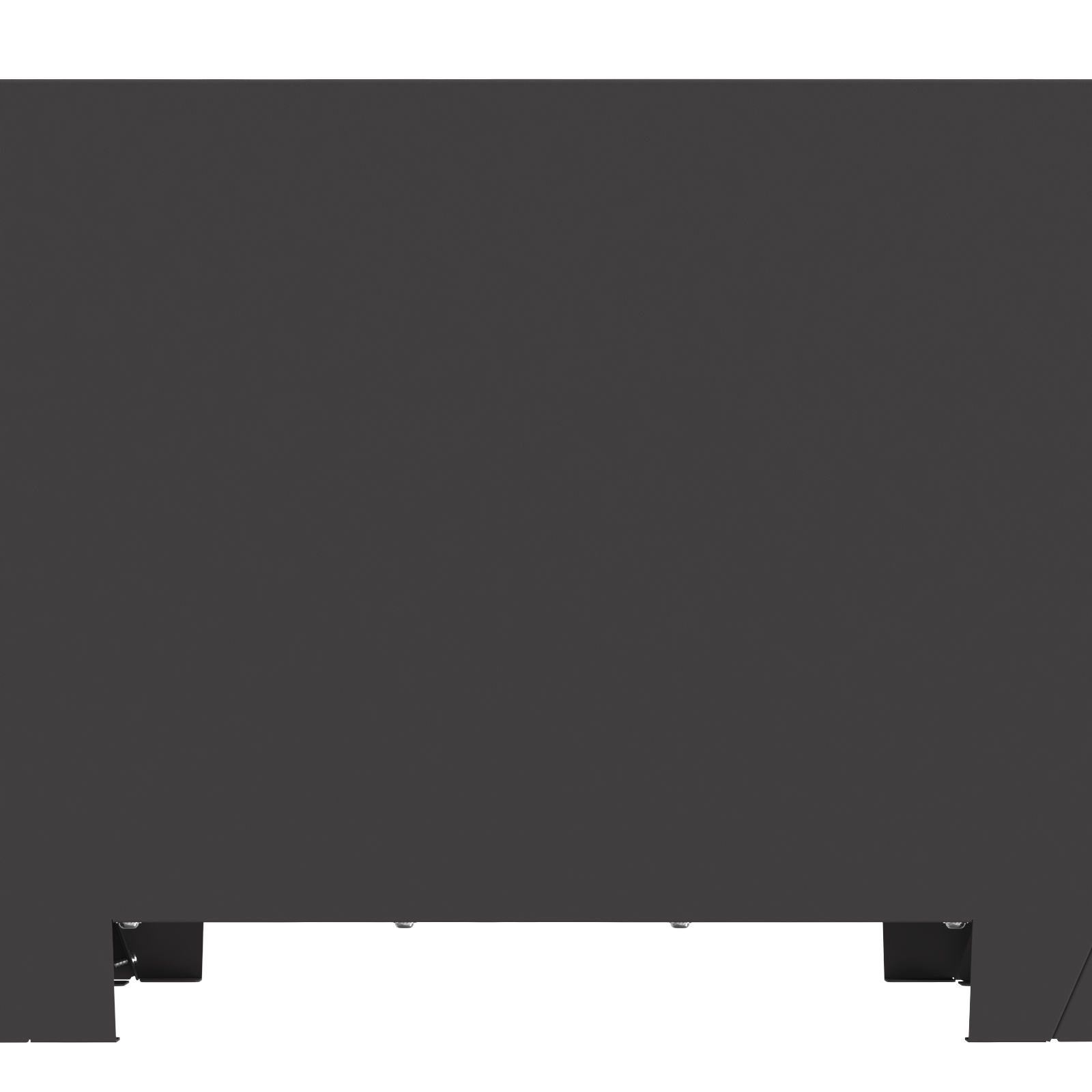 Fire Pit Square Black 60x60x30 cm Steel - Image 8