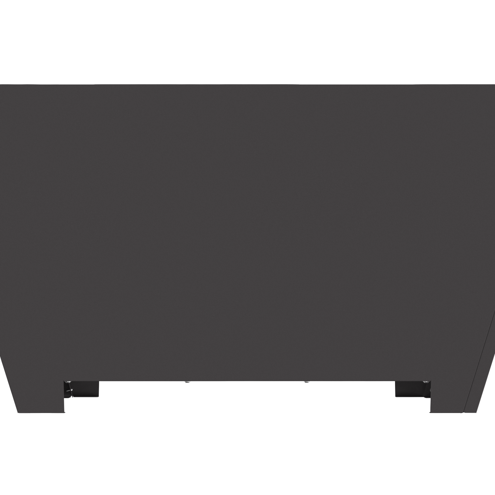 Fire Pit Square Black 80x80x40 cm Steel - Image 8