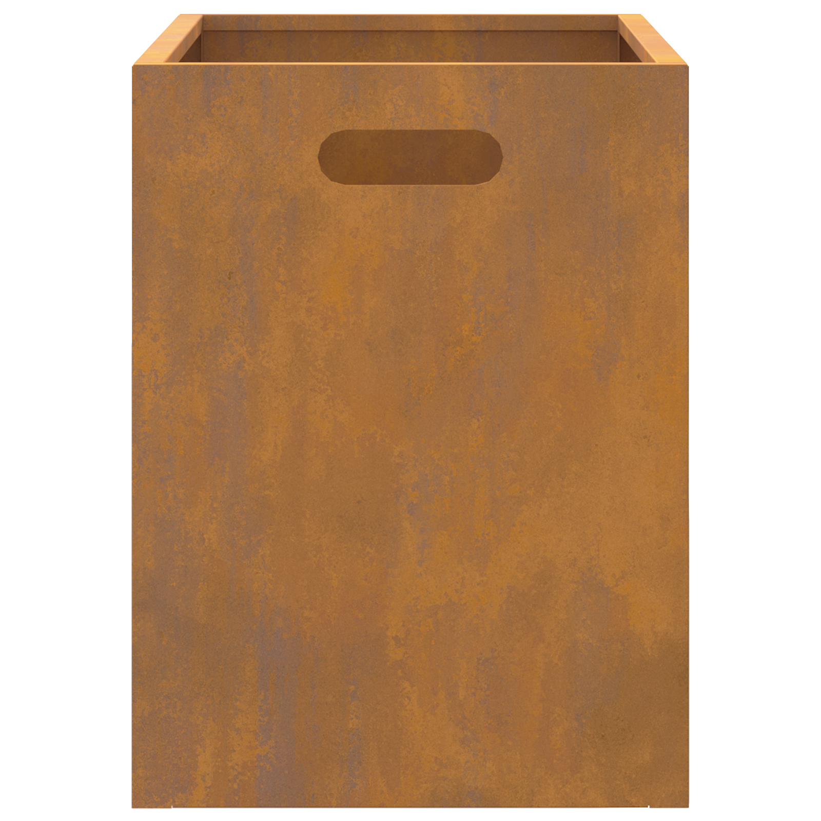 Fire Pit Rectangular 50x30x40 cm Weathering Steel - Image 7