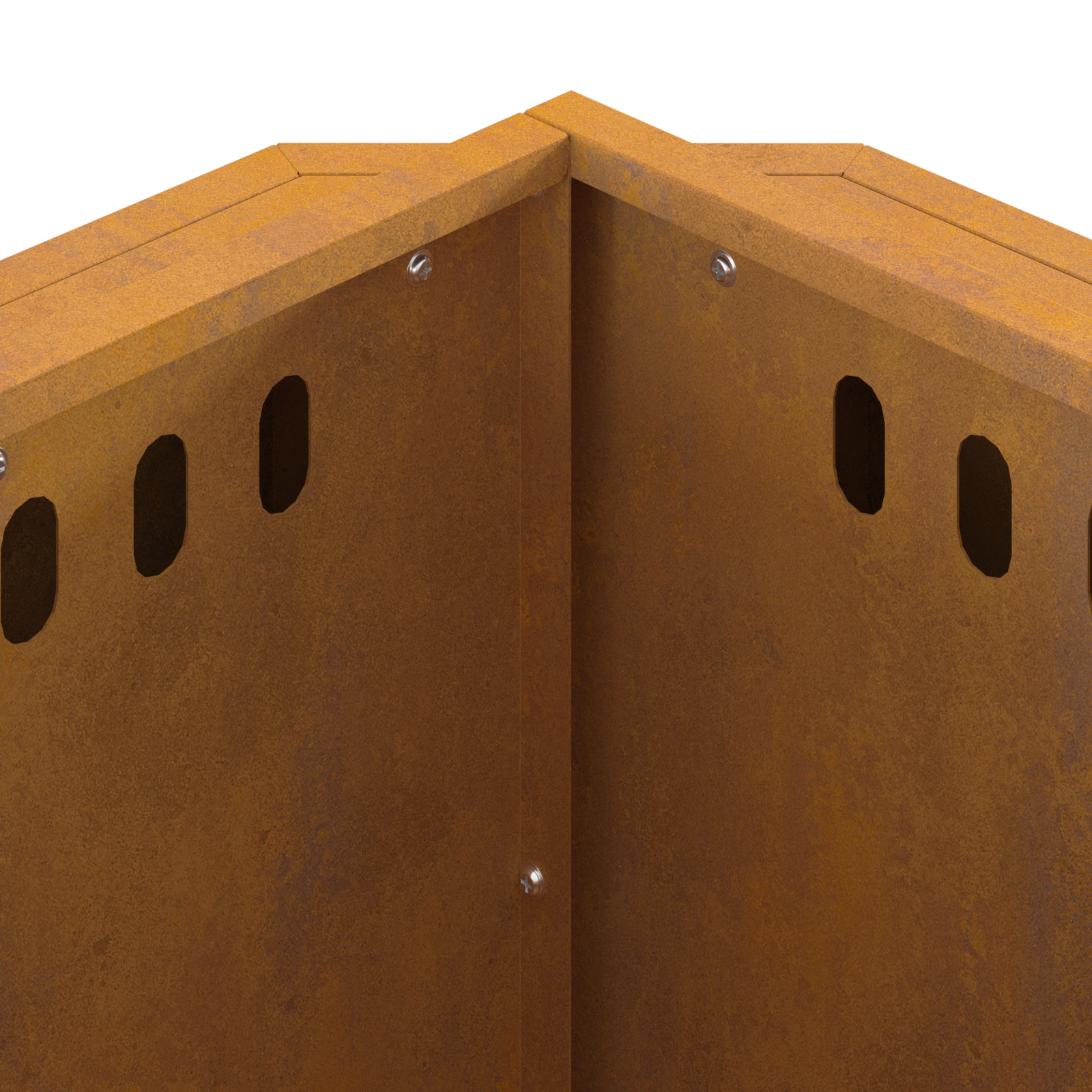 Smokeless Fire Pit 58x58x51 cm Weathering Steel - Image 8