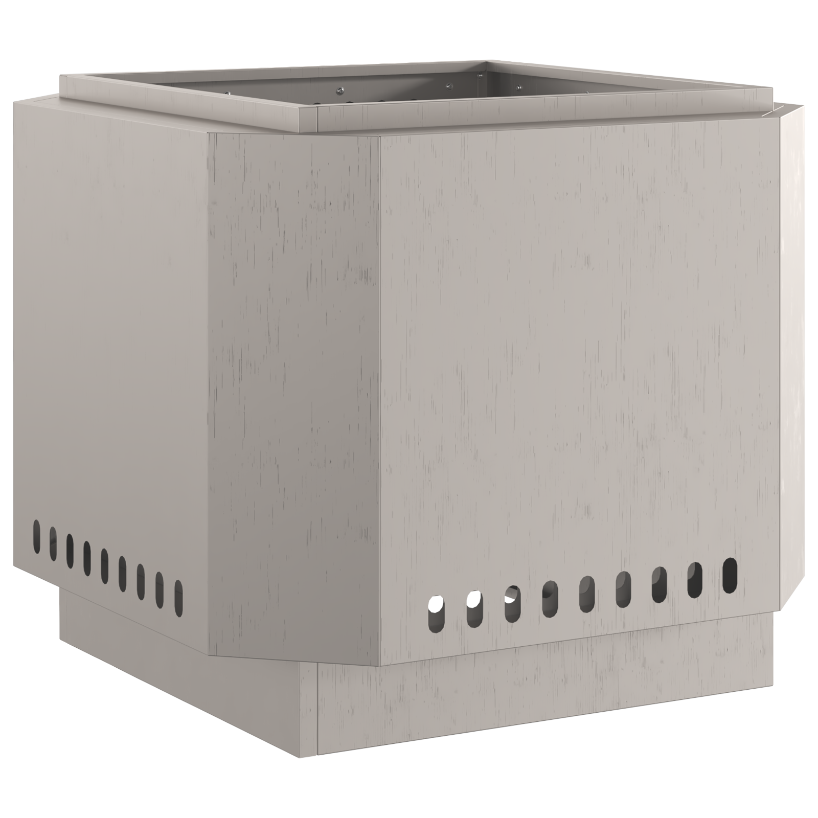 Smokeless Fire Pit 58x58x51 cm Weathering Steel - Image 4