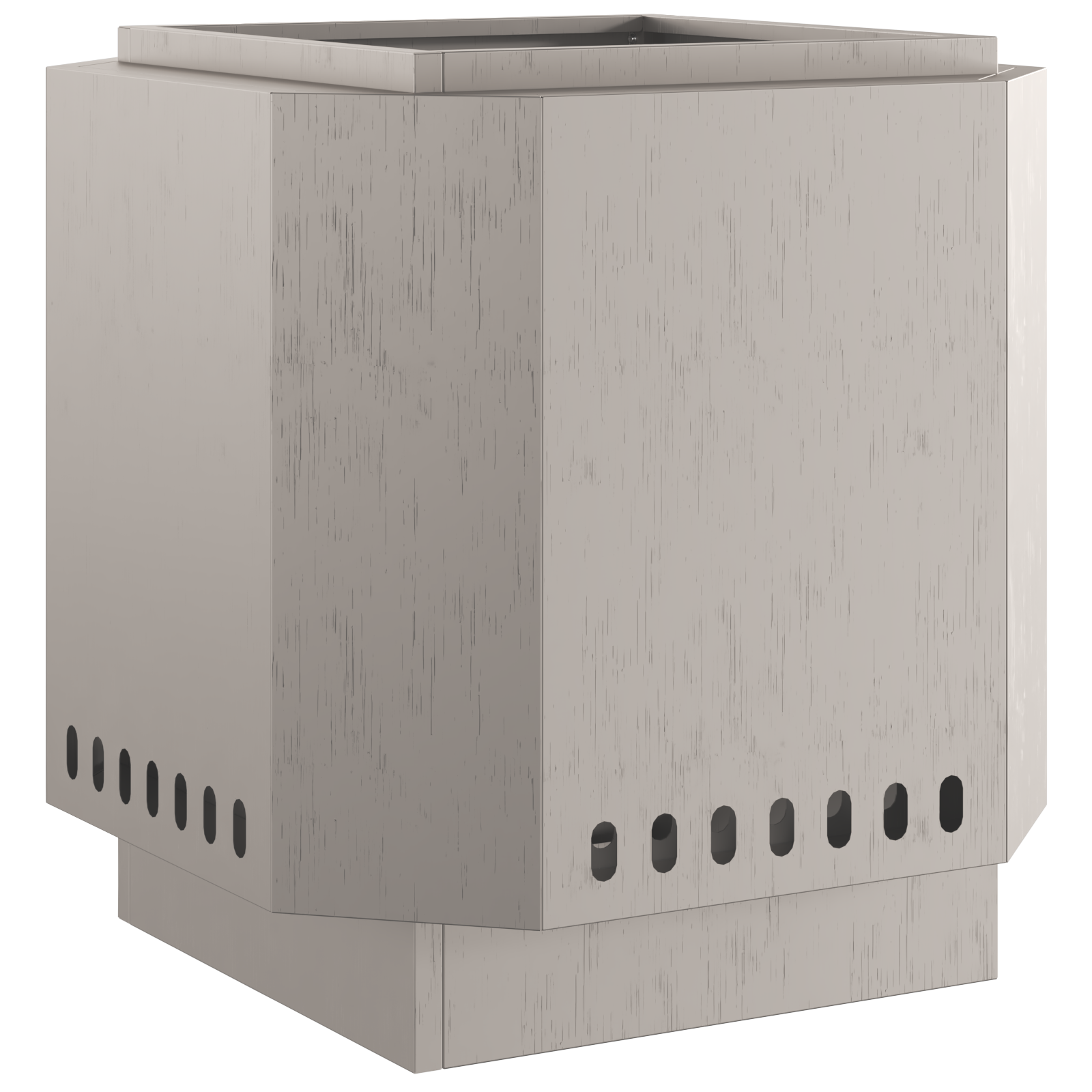 Smokeless Fire Pit 48x48x51 cm Weathering Steel - Image 4