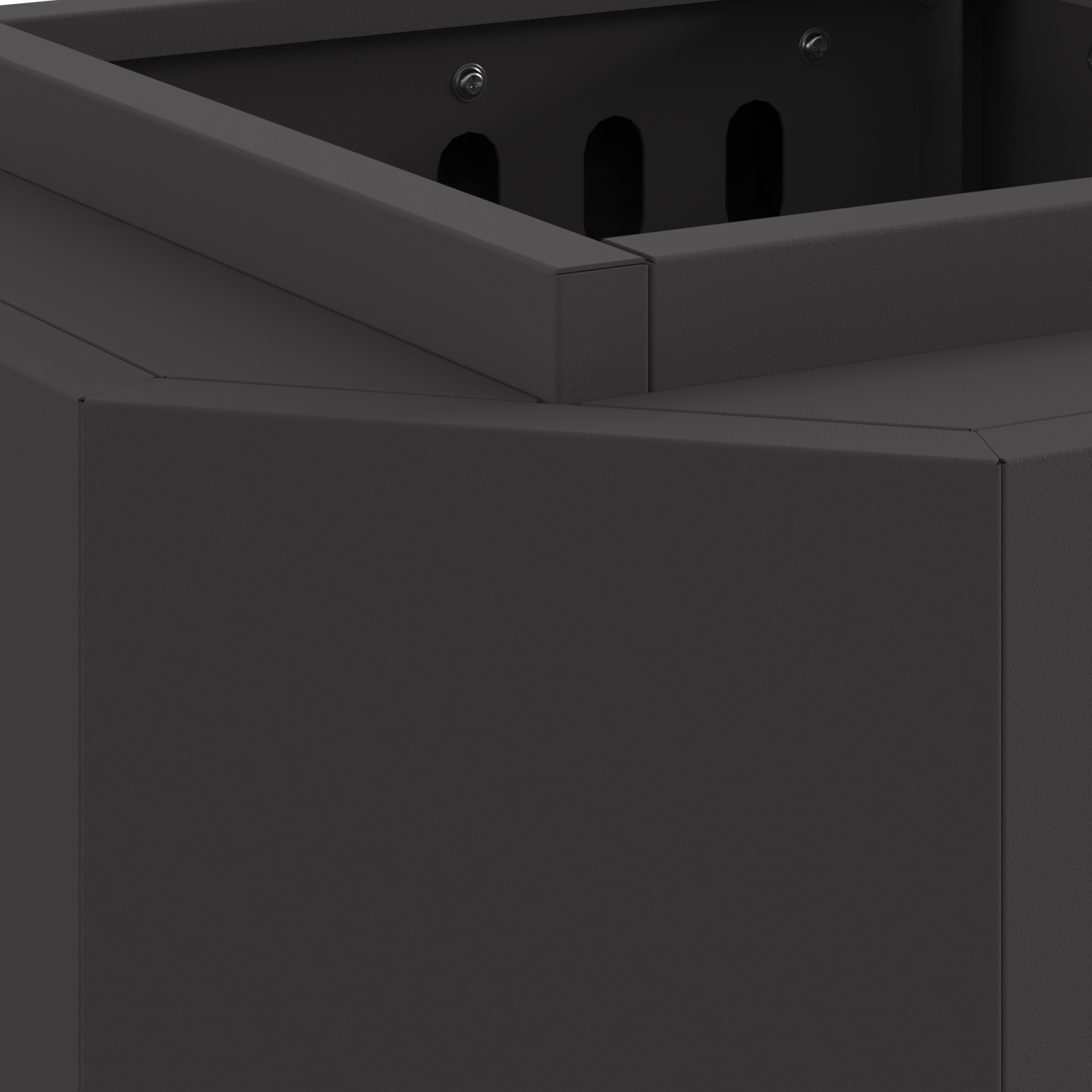 Smokeless Fire Pit Black 38x38x51 cm Steel - Image 7